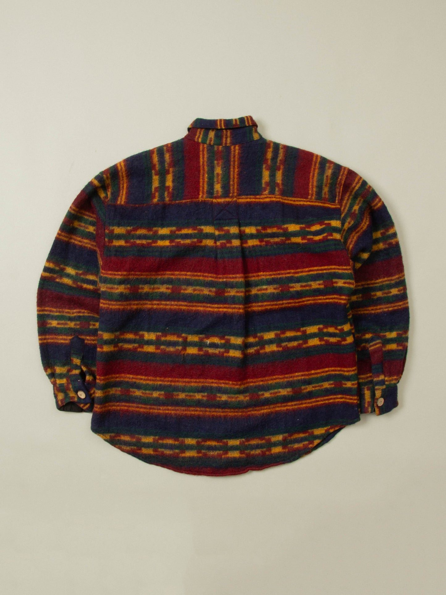 Vtg 1980s Goouch Wool Shirt (M)
