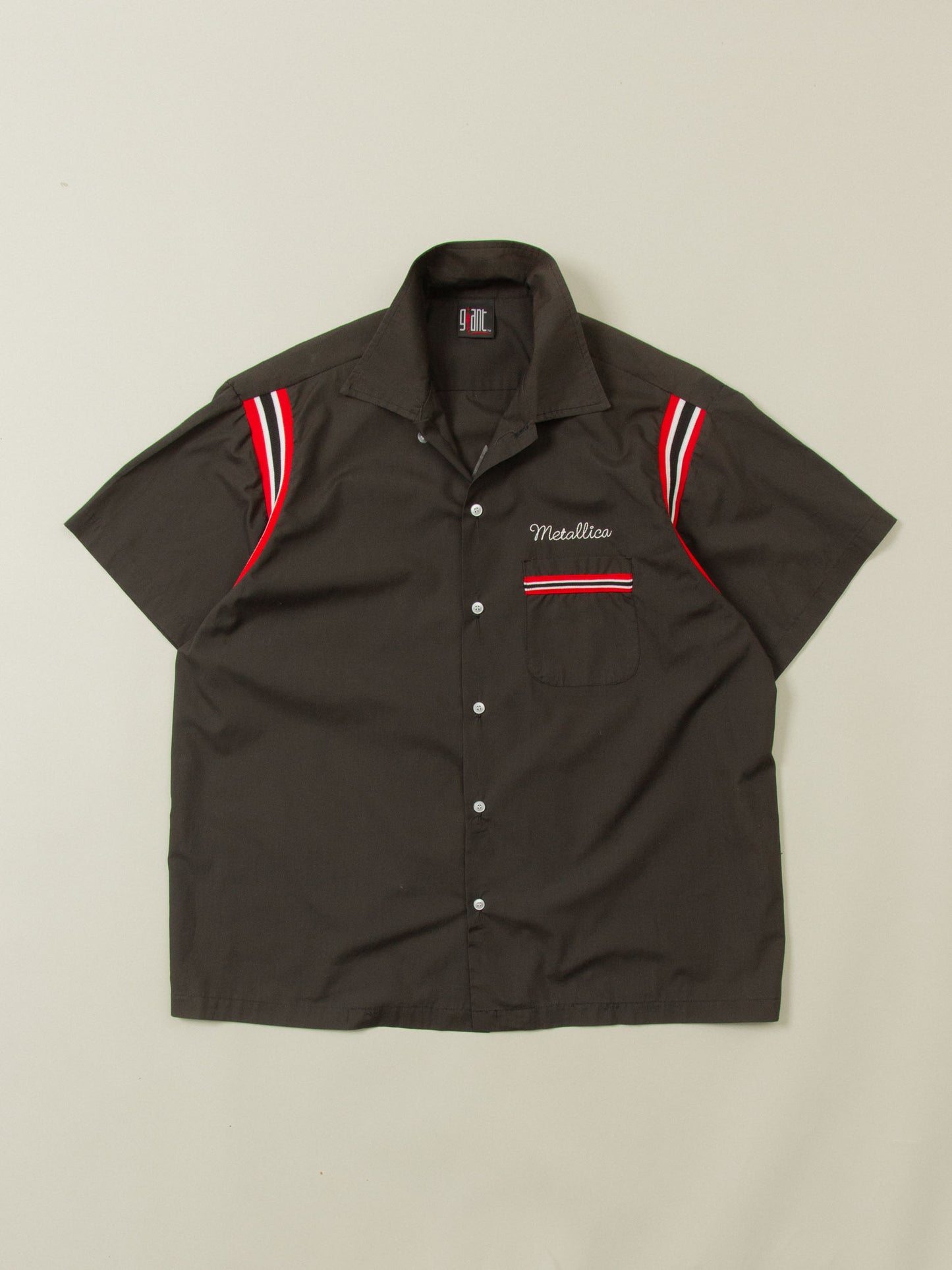 Vtg 1996 Metallica 'King Nothing' Bowling Shirt - Made in USA (XL)