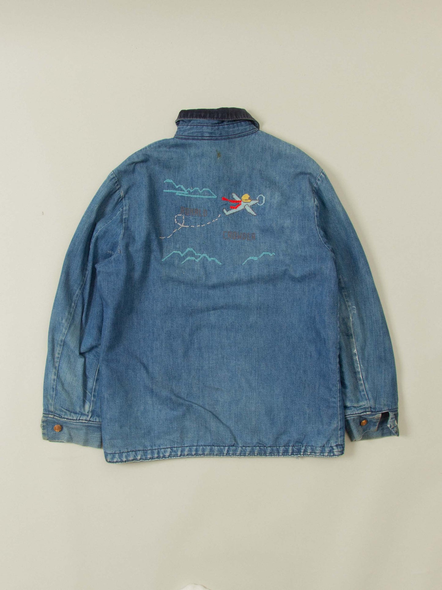 Vtg 1970s Sears Lined Chore Loco Jacket - Made in USA (M)