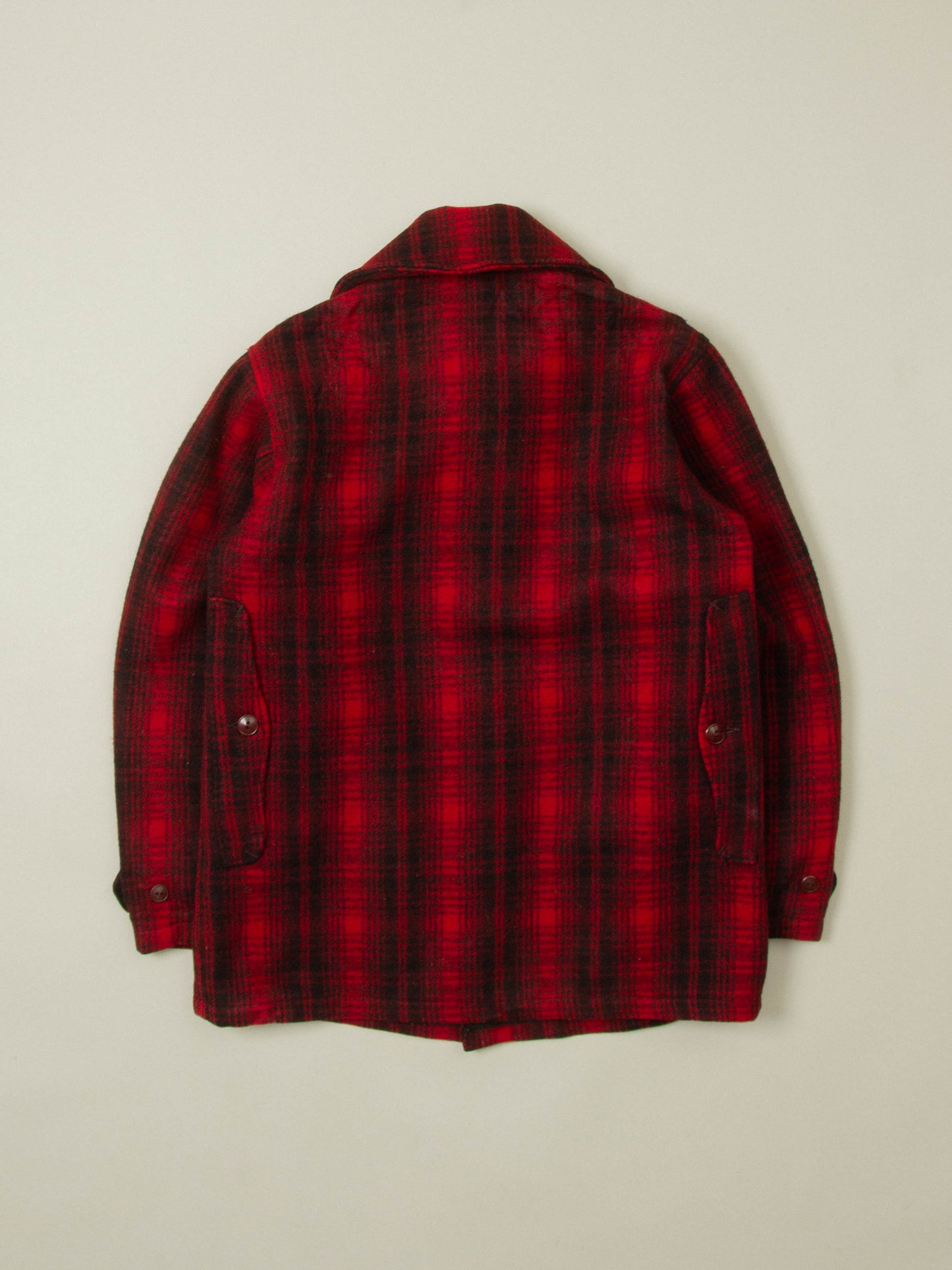 Vtg 1950s Woolrich Buffalo Plaid Hunting Jacket (M)