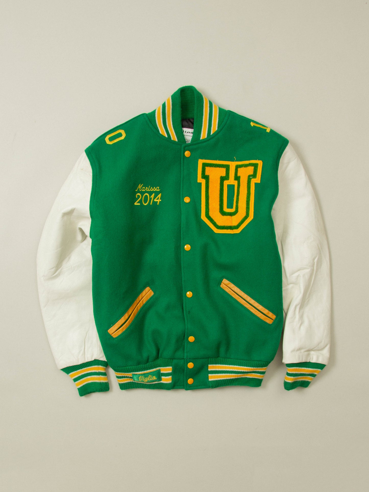 Fighting irish 'Youngstown' Varsity Wool Jacket (M)