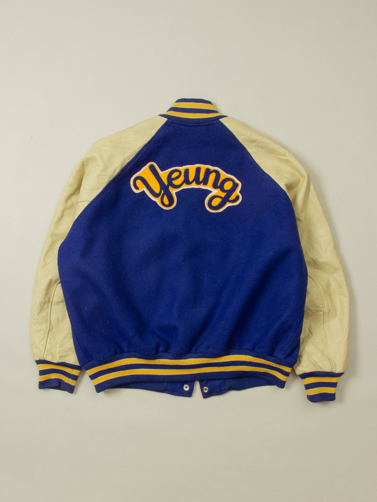 Vtg 1990s Varsity Wool Jacket – Made in USA (Women's XL)