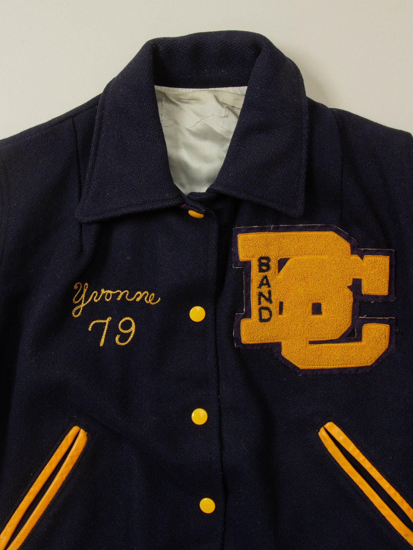 Vtg 1970s Bethlehem High School Varsity Wool Jacket (Women's M )