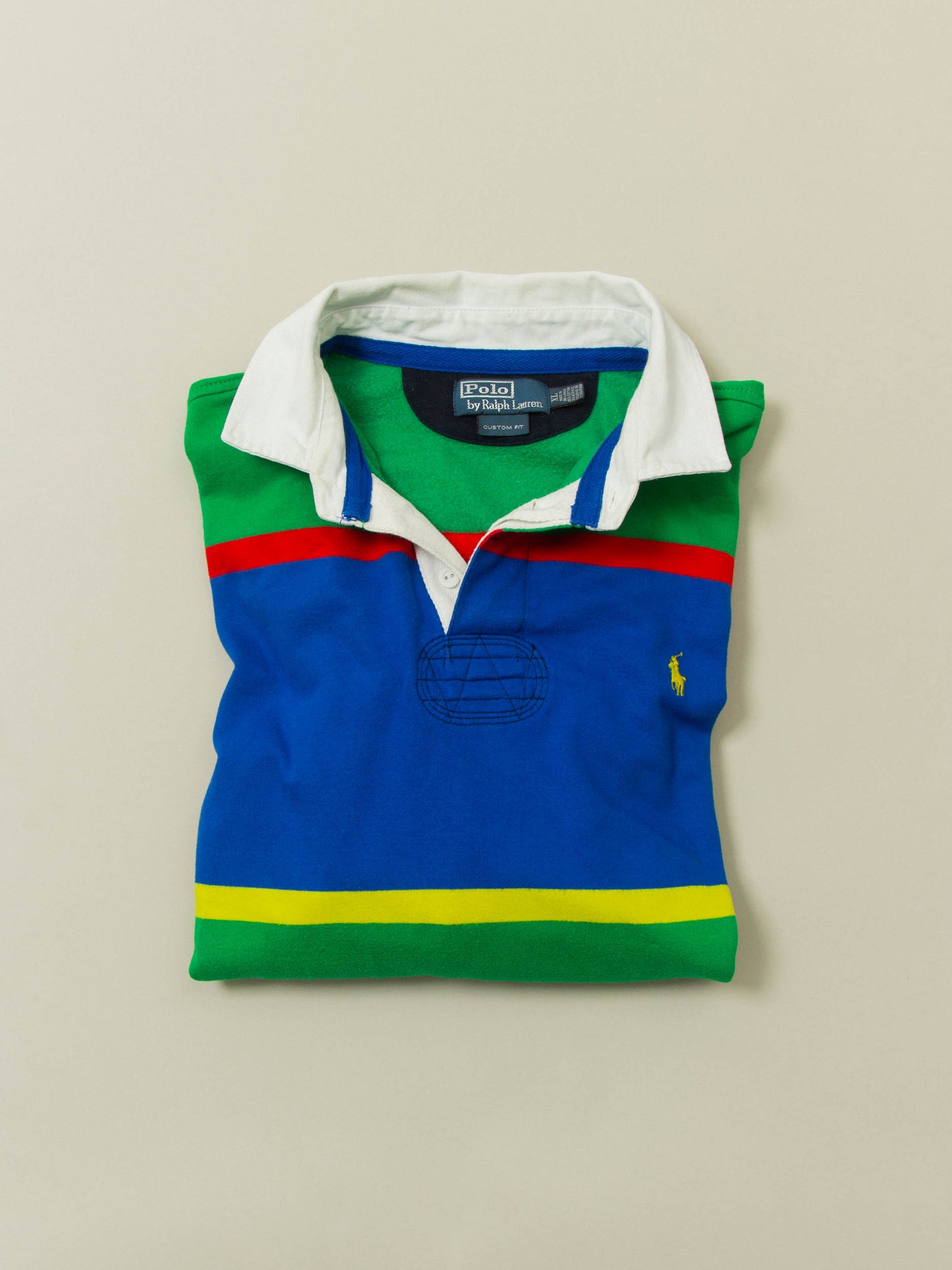 Vtg 1990s Ralph Lauren Rugby Shirt (XL)