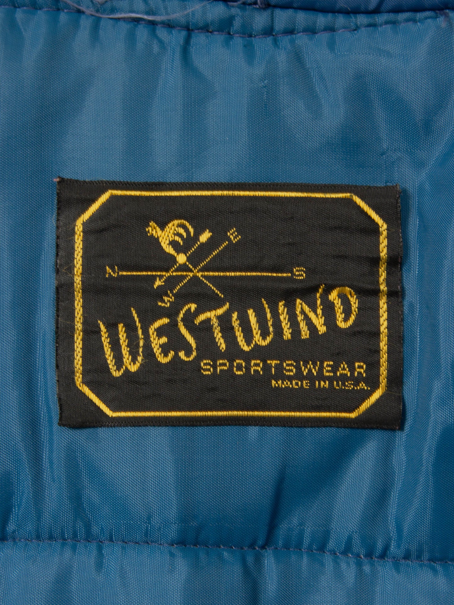Vtg 1980s Westwind Quilted Vest - Made in USA (S)