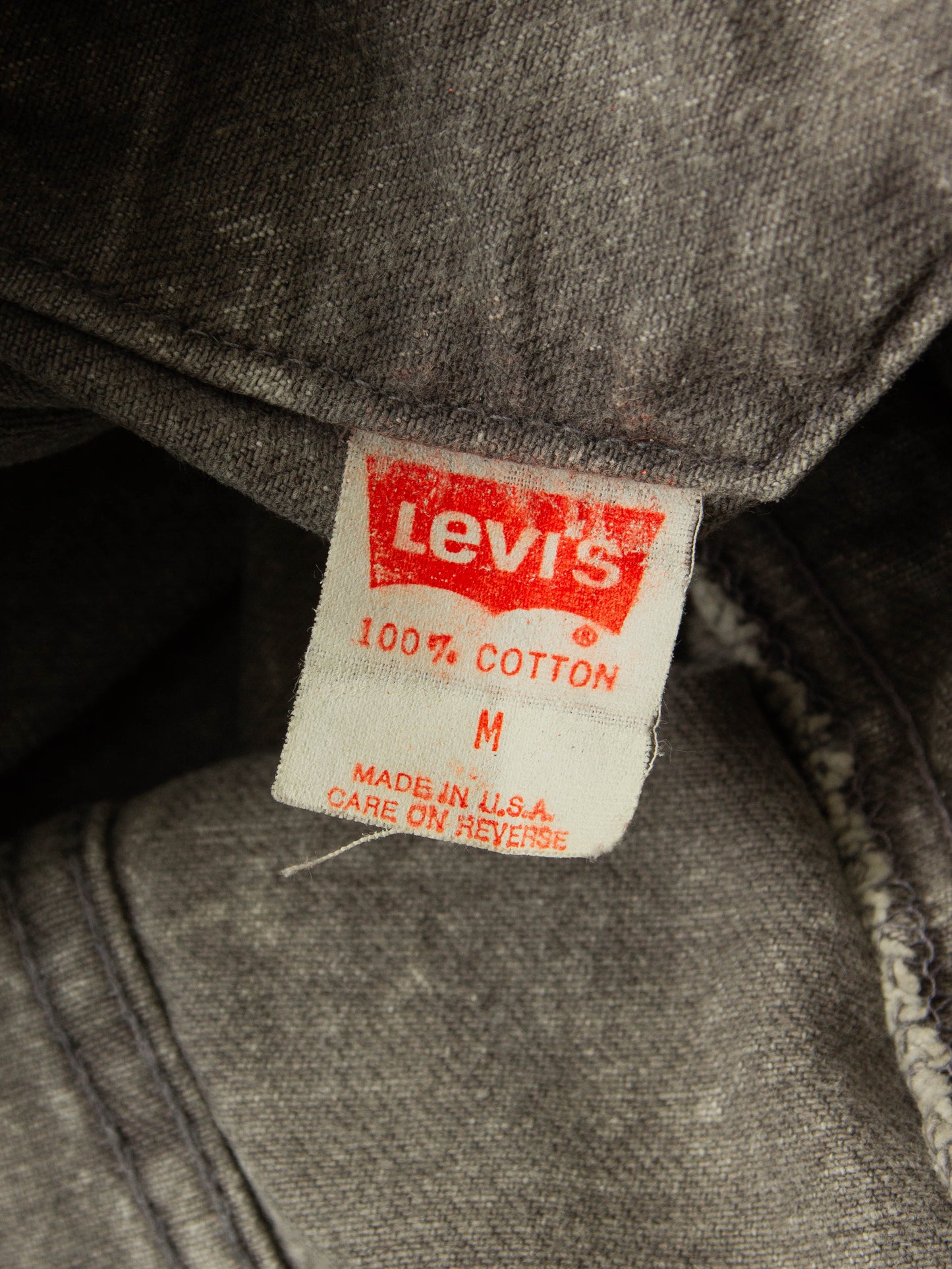 Vtg 1980s Airbrushed 'Testament' Levi's Denim Jacket - Made in USA (M)