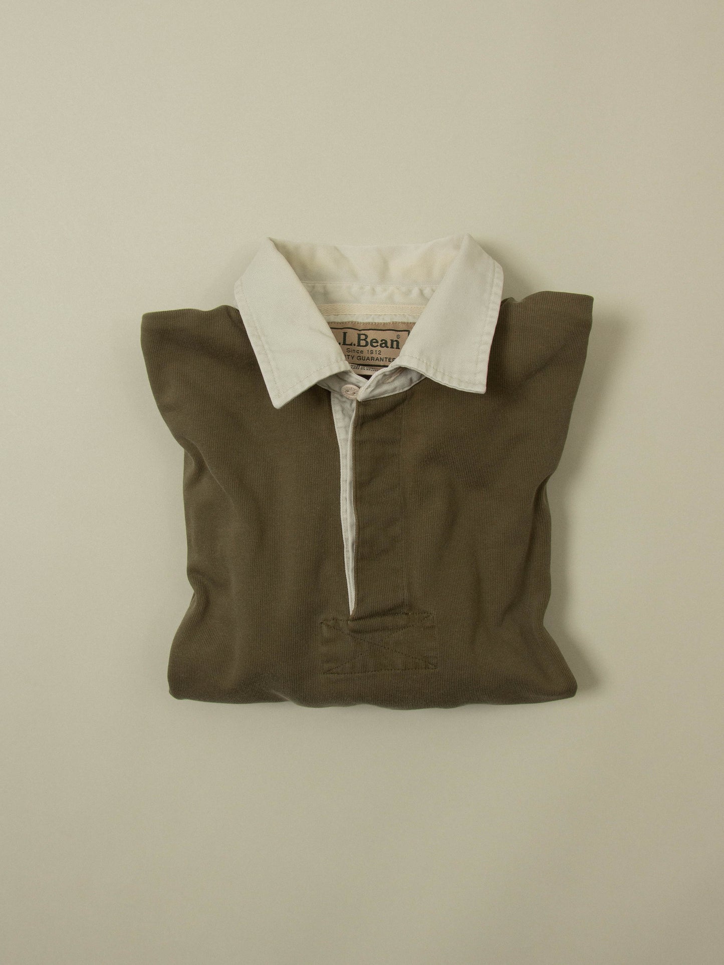 Vtg 1990s L.L.Bean Rugby Shirt (L)