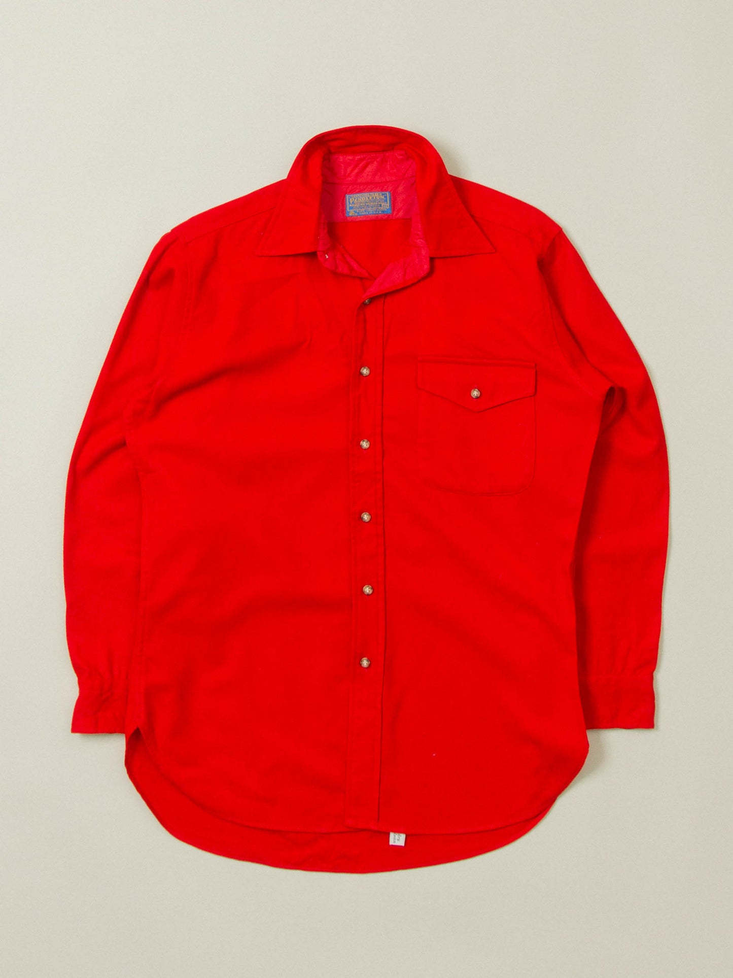 Vtg 1960s Pendleton Wool Shirt – Made in USA (M)