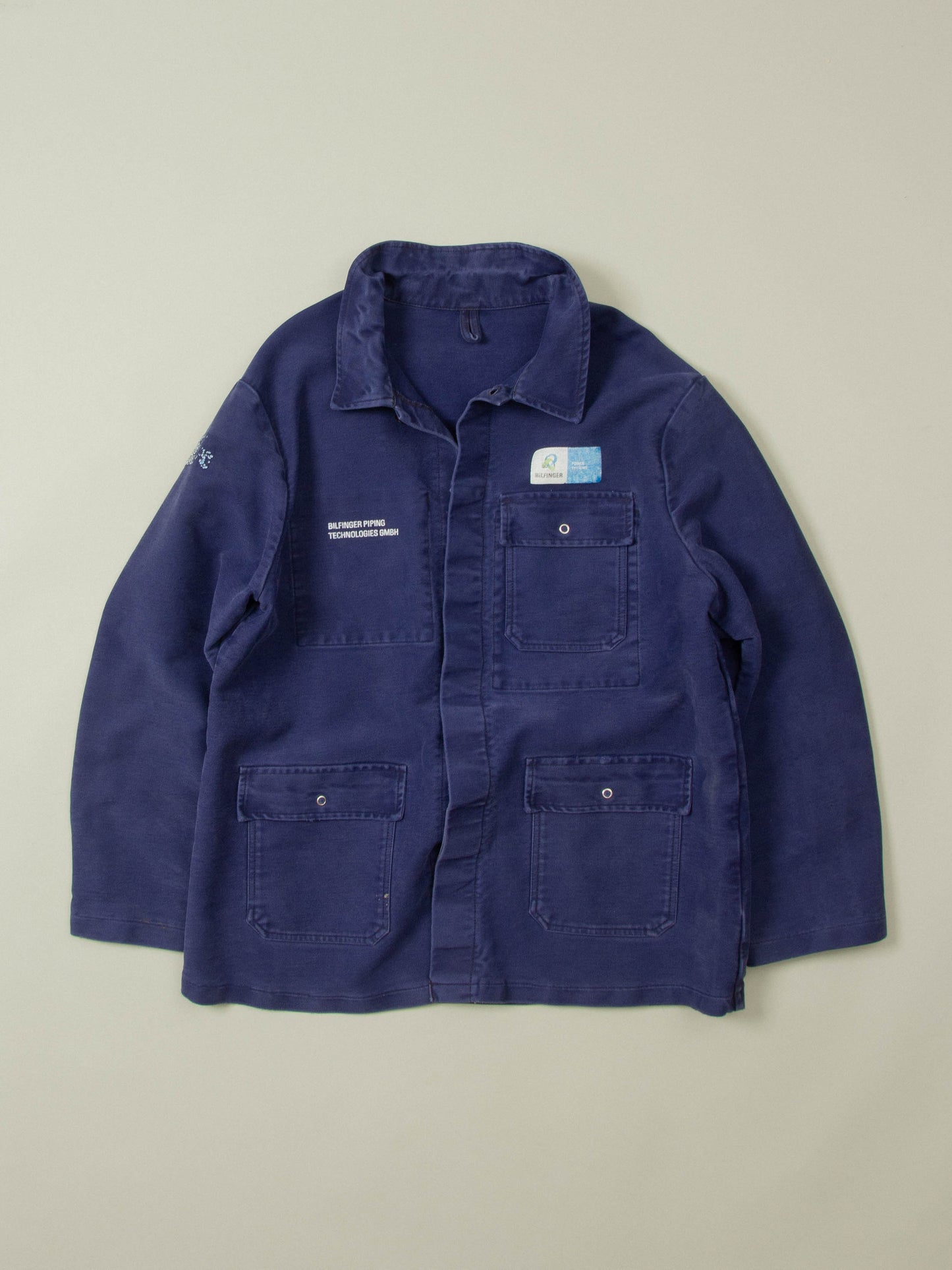 Vtg 1980s Moleskin Workwear Chore Jacket (L)