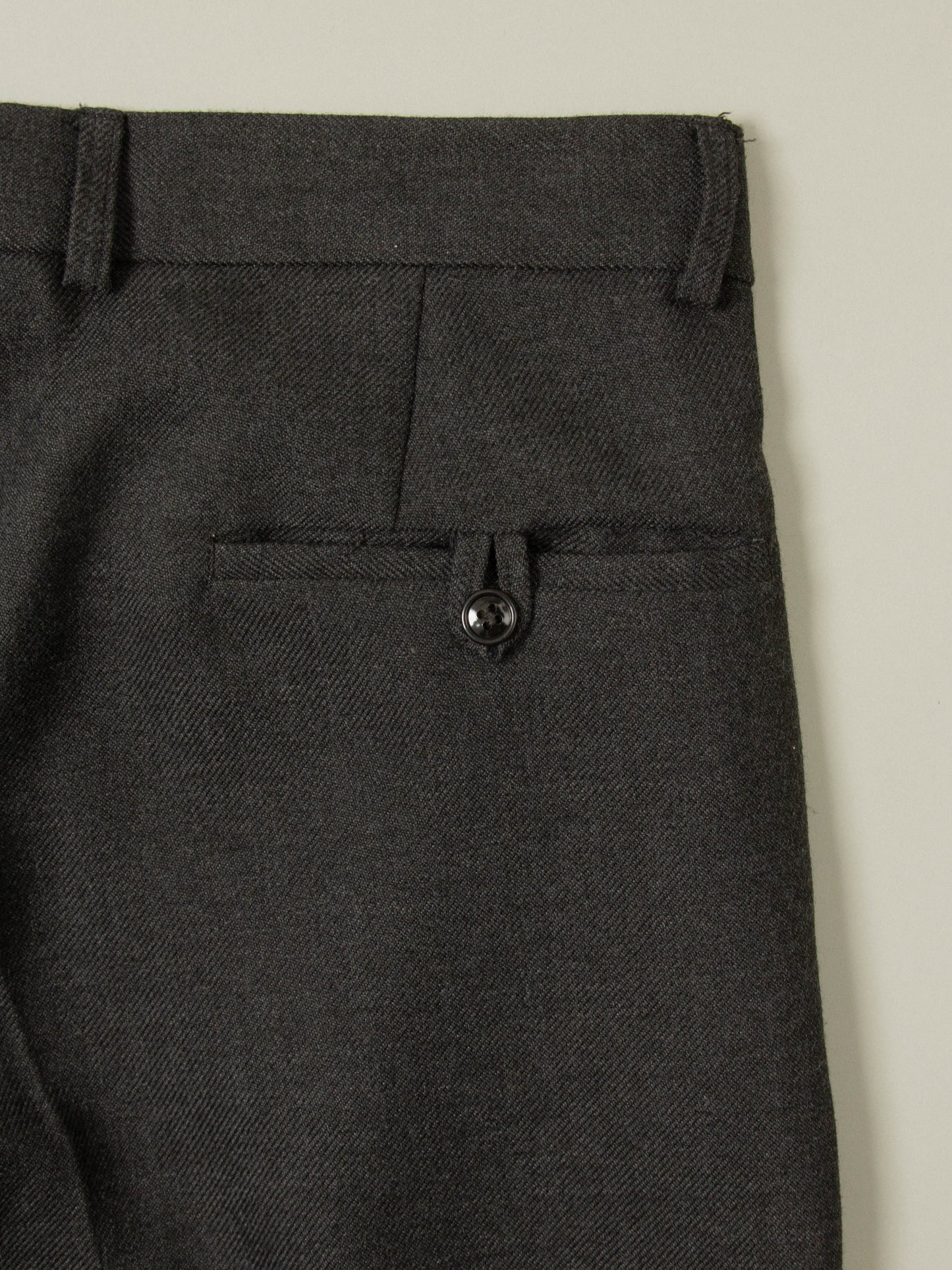 Vtg Pleated Wool Dress Trousers (32x32)