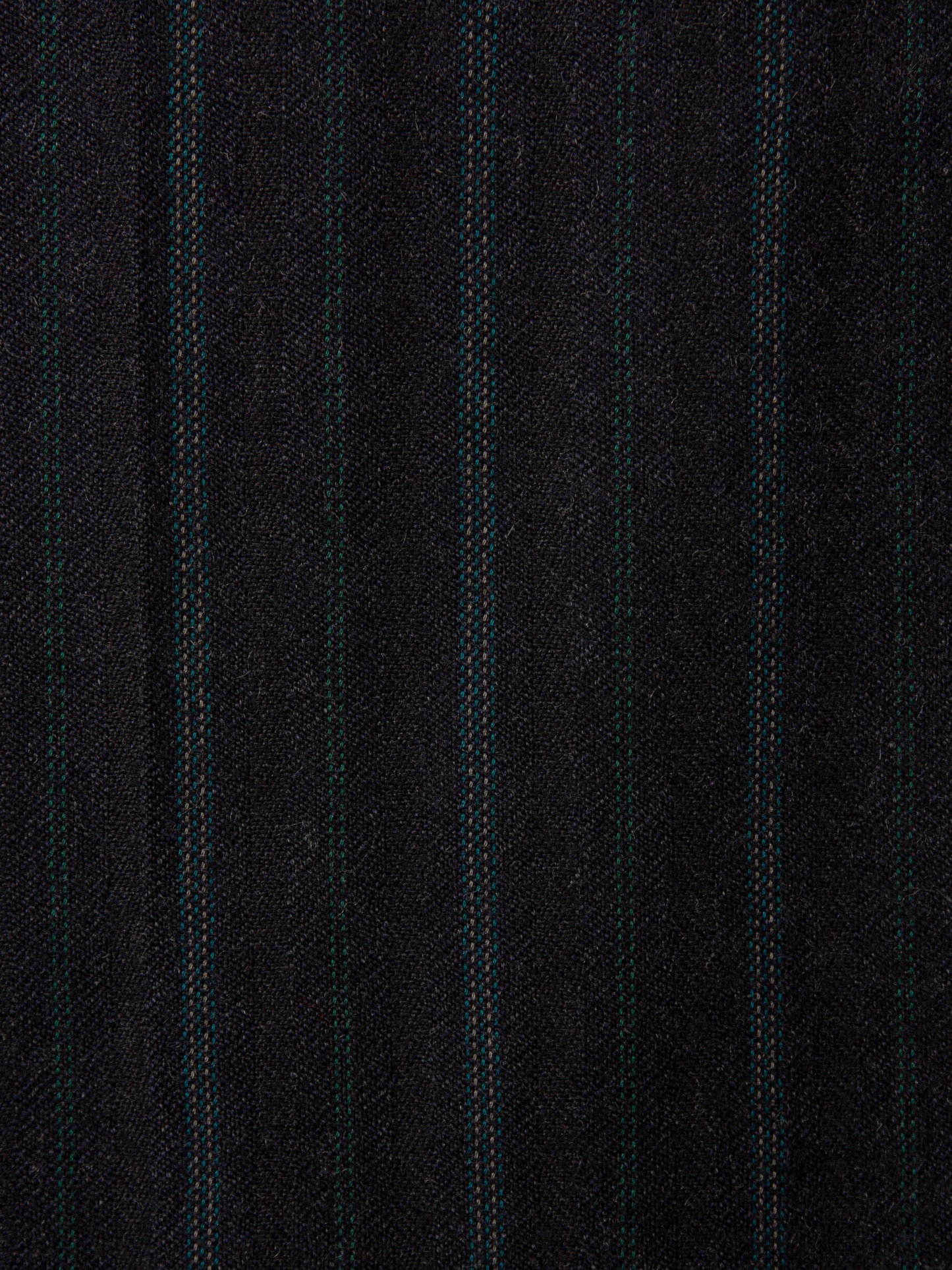 Vtg Pinstriped Pleated Wool Dress Trousers (34x32)