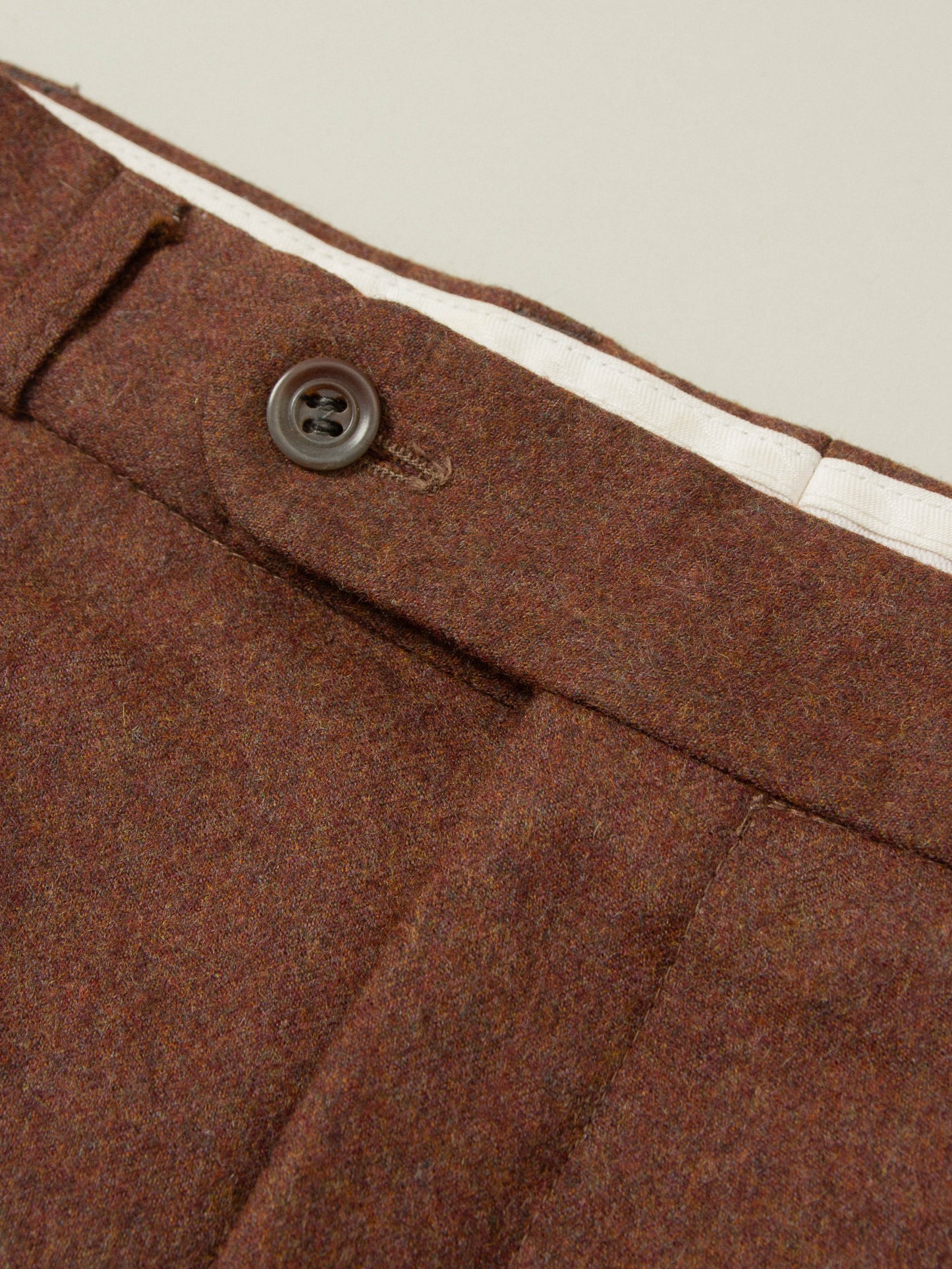 Vtg Pleated Wool Dress Trousers (32x31)