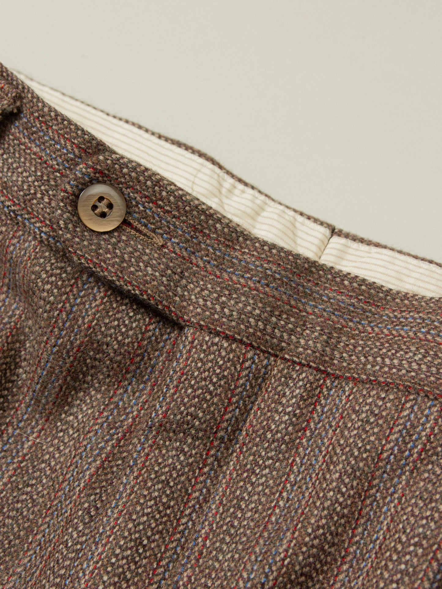 Vtg Pleated Wool Dress Trousers (30x31)