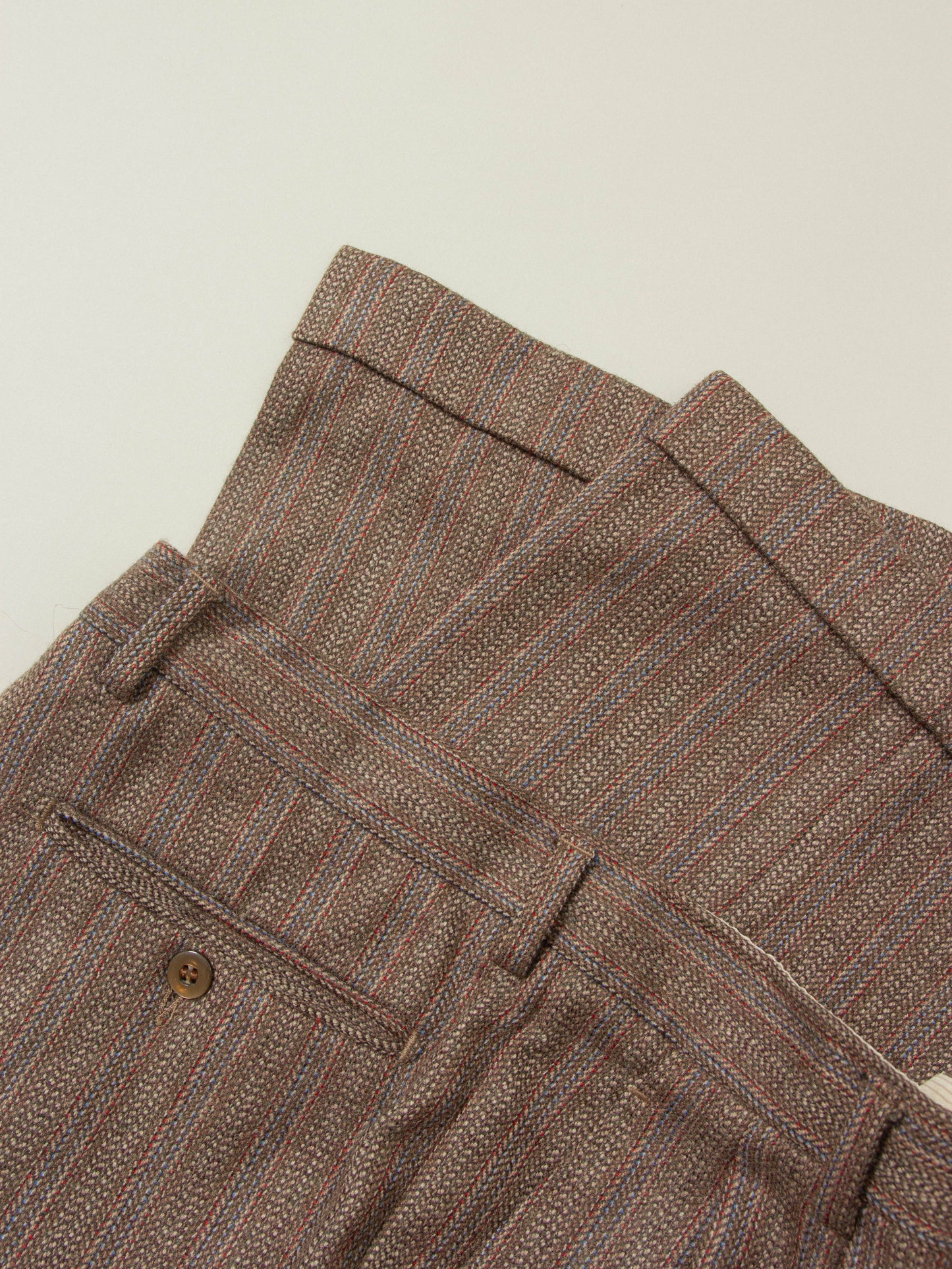 Vtg Pleated Wool Dress Trousers (30x31)