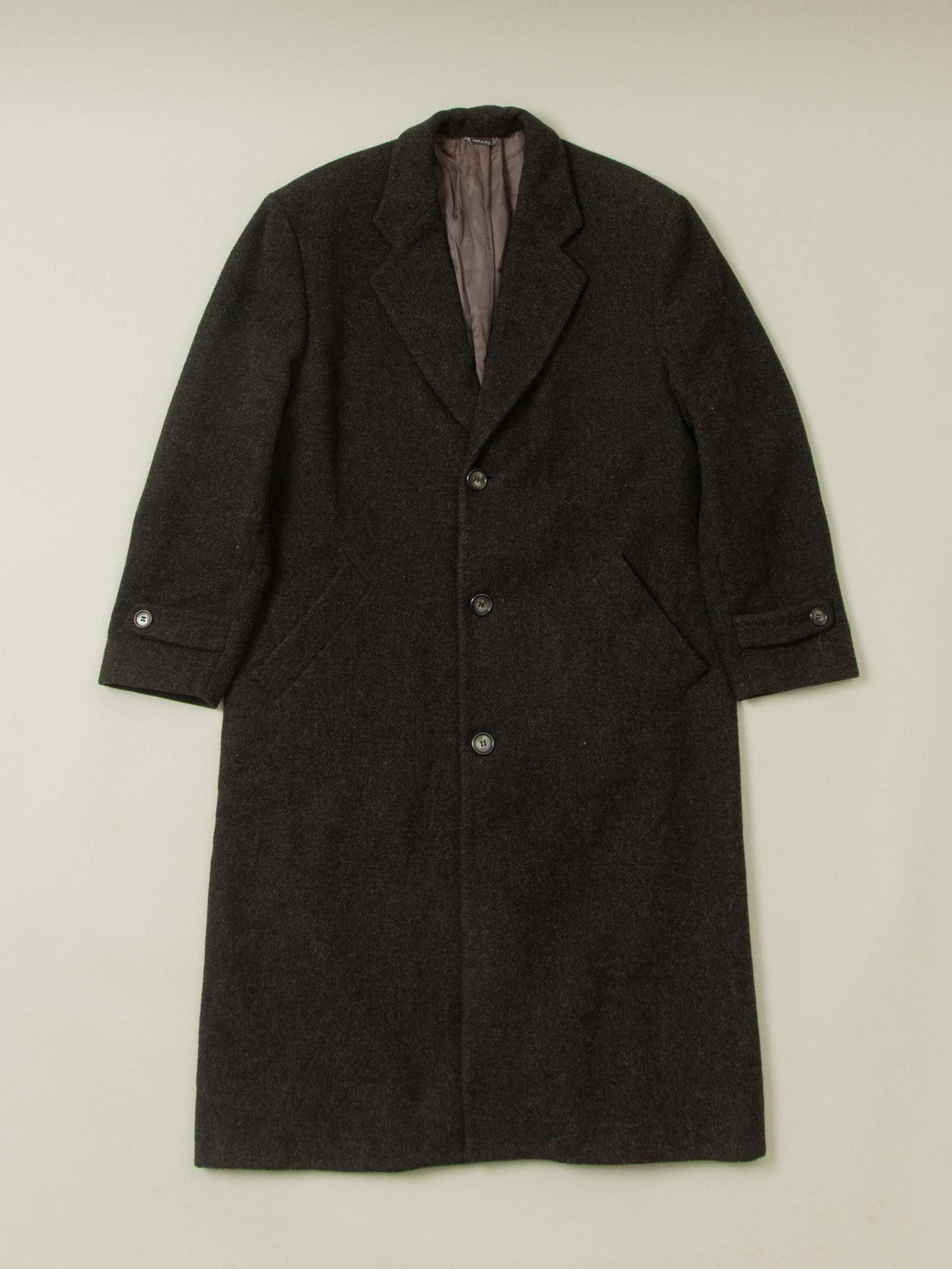 Vtg 1960s Wool Coat – Made in Italy (M/L)