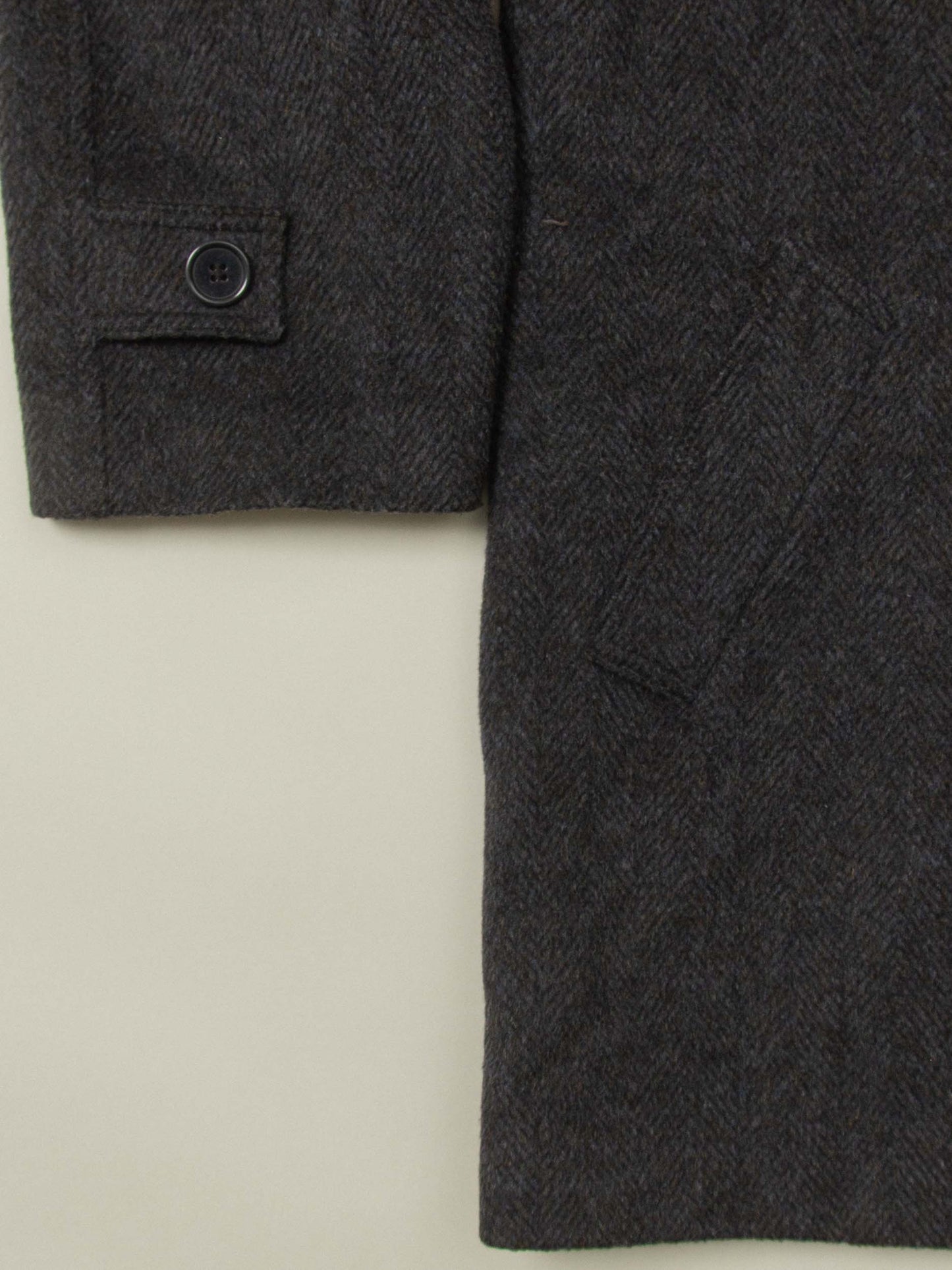 Vtg HBT Raglan Misto Mohair Coat - Made in Italy (L)
