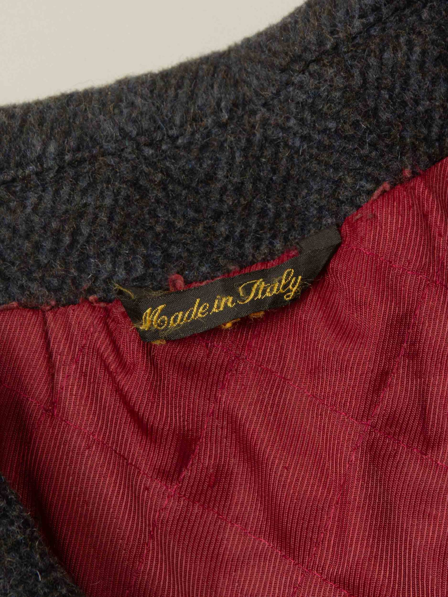 Vtg HBT Raglan Misto Mohair Coat - Made in Italy (L)