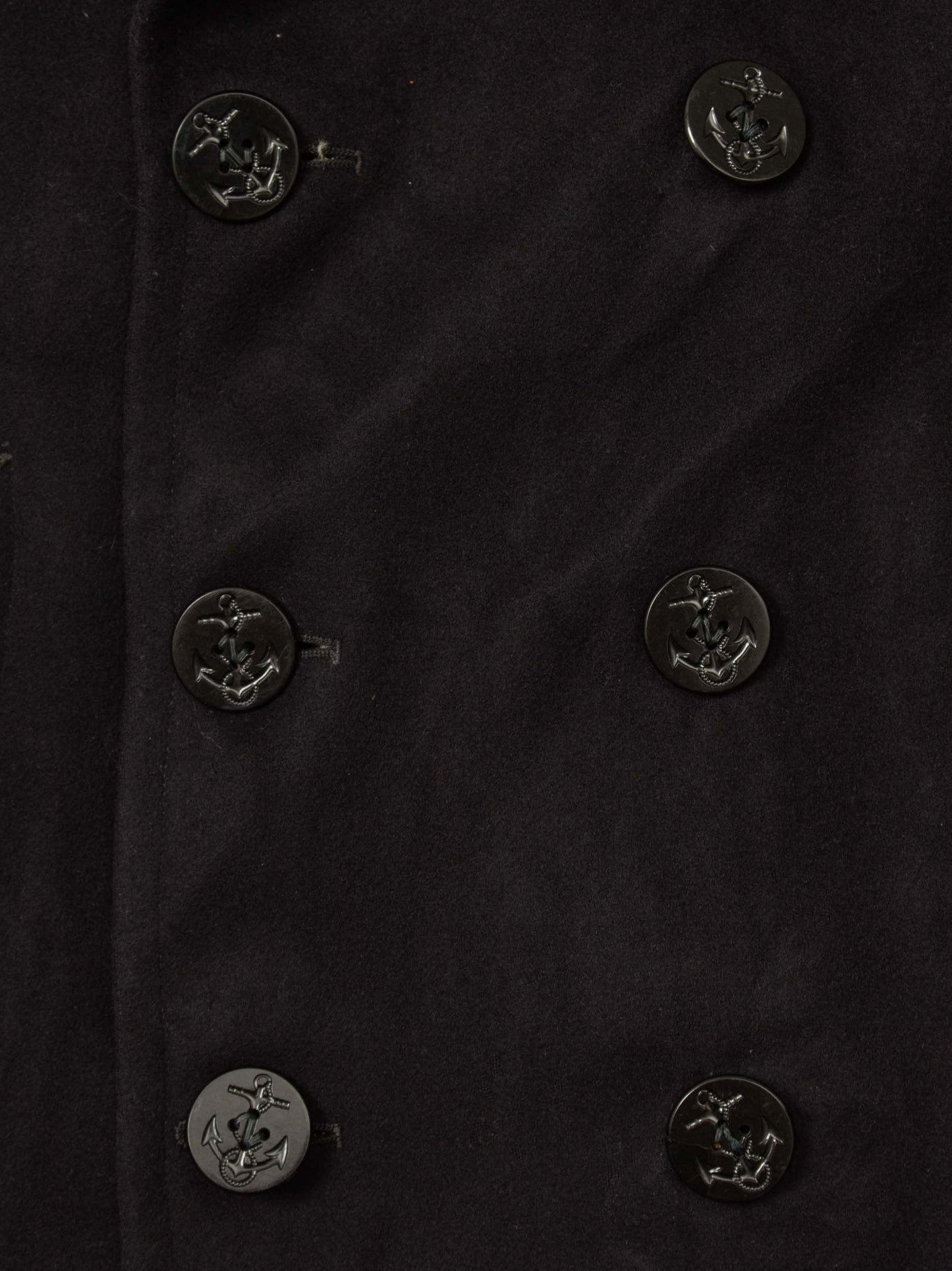 Vtg 1950s US Navy Wool Peacoat – Made in USA (S/M)
