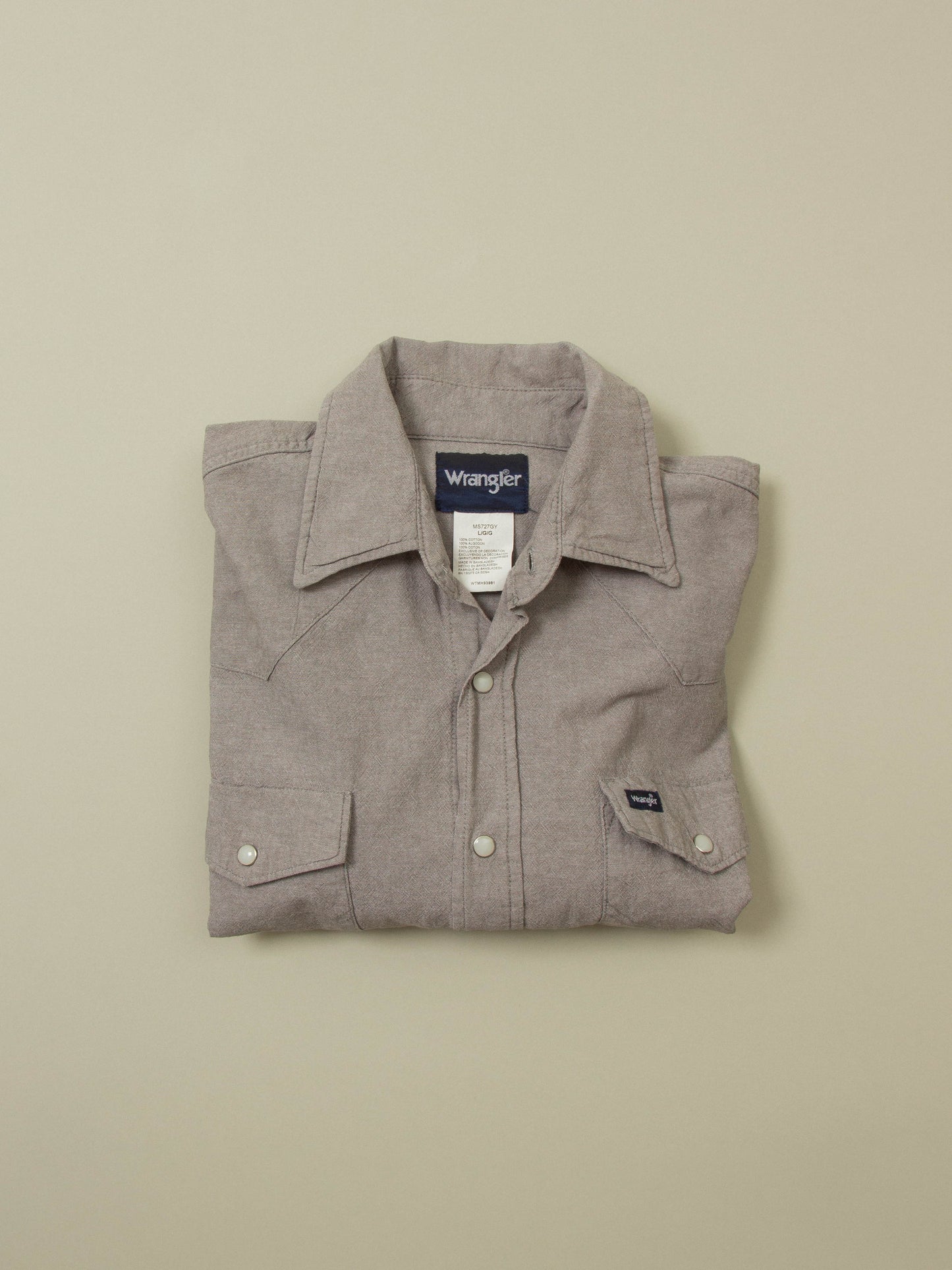 Vtg 1990s Wrangler Western Shirt (M)