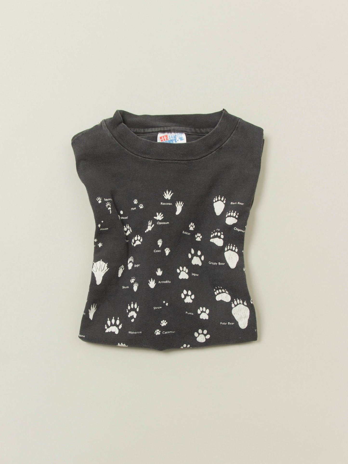 Vtg 1990s 'American Mammals' Single Stitch Faded Tee – Made in USA (M)