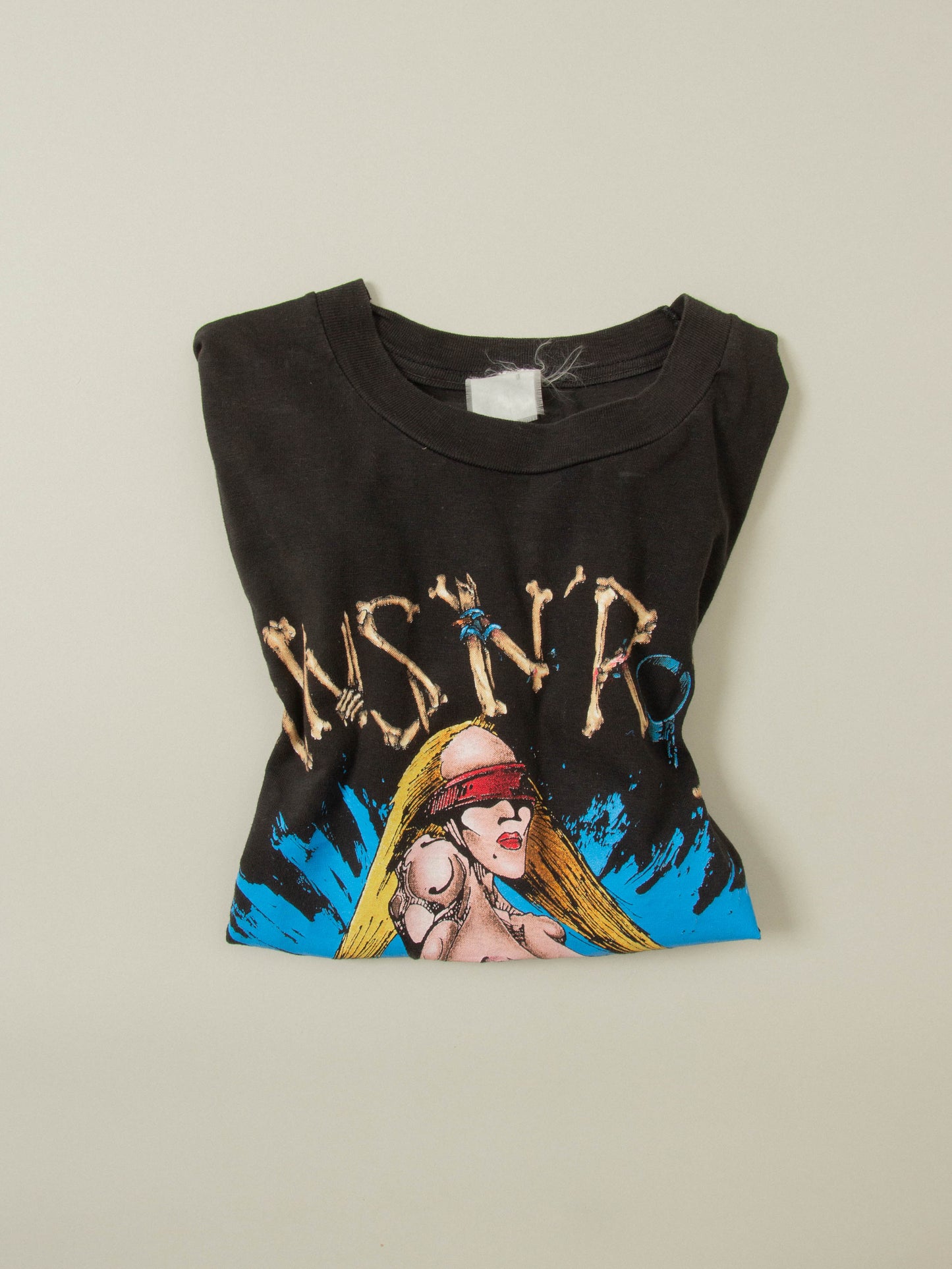 Vtg Rare 1992 'Pretty Tied Up' Guns N' Roses Tee (L)
