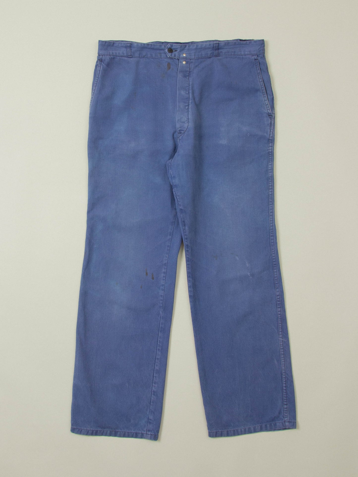Vtg 1990s French Workwear Trousers (38x31)