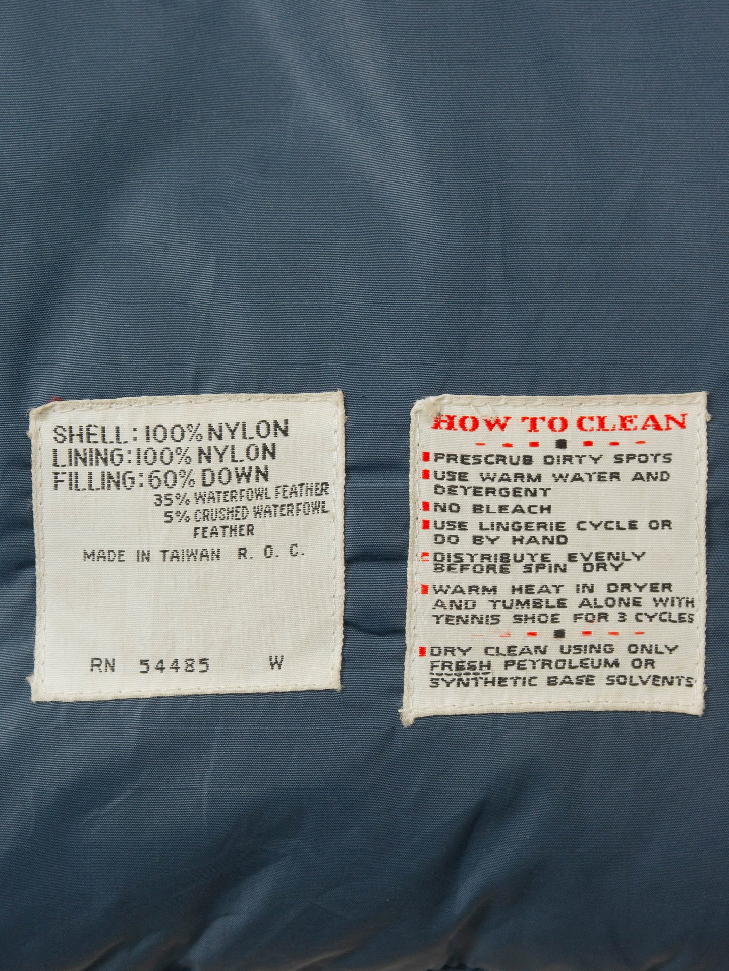 Vtg 1980s Puffer Down Vest (M)