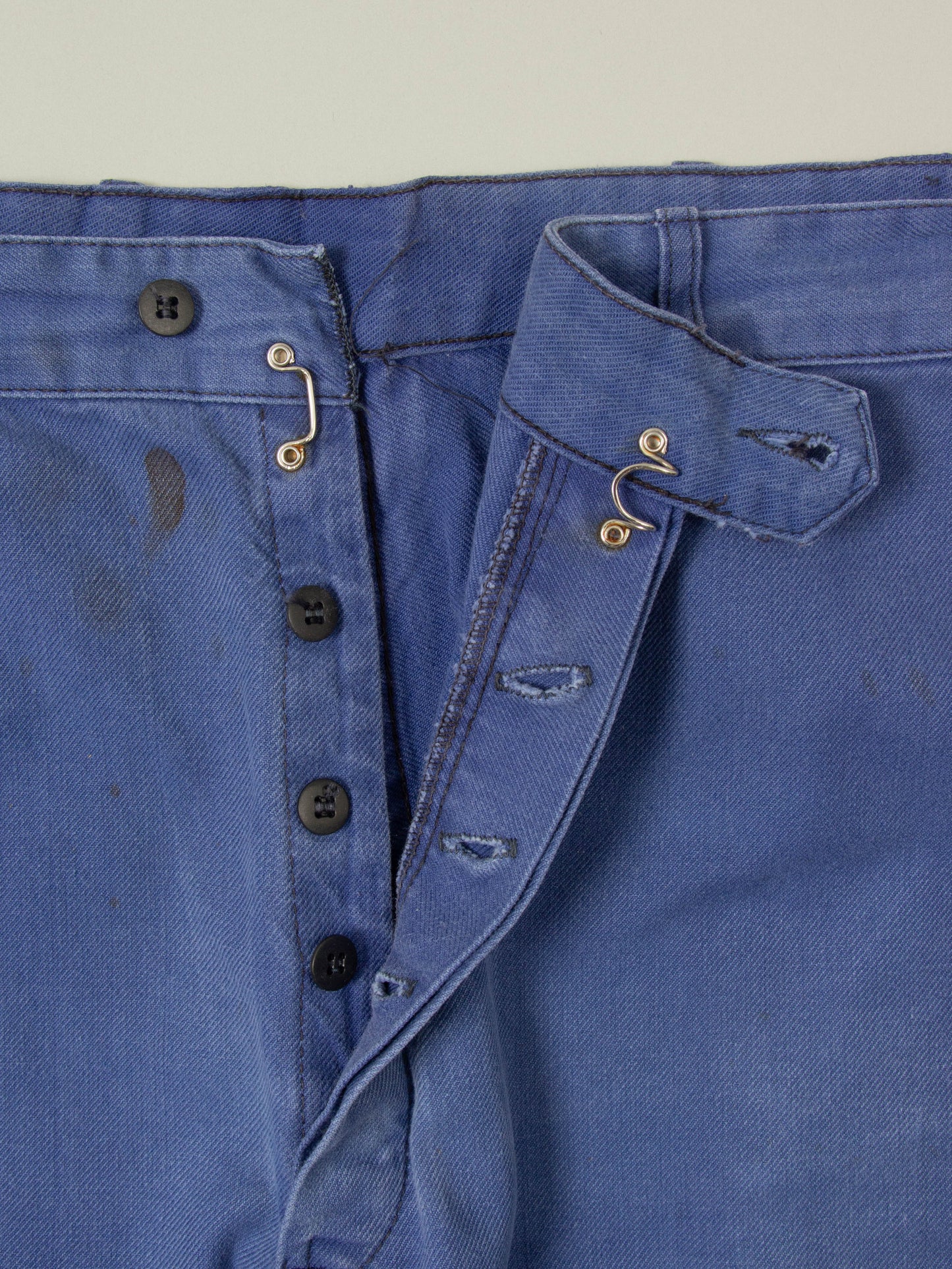 Vtg 1990s French Workwear Trousers (38x31)