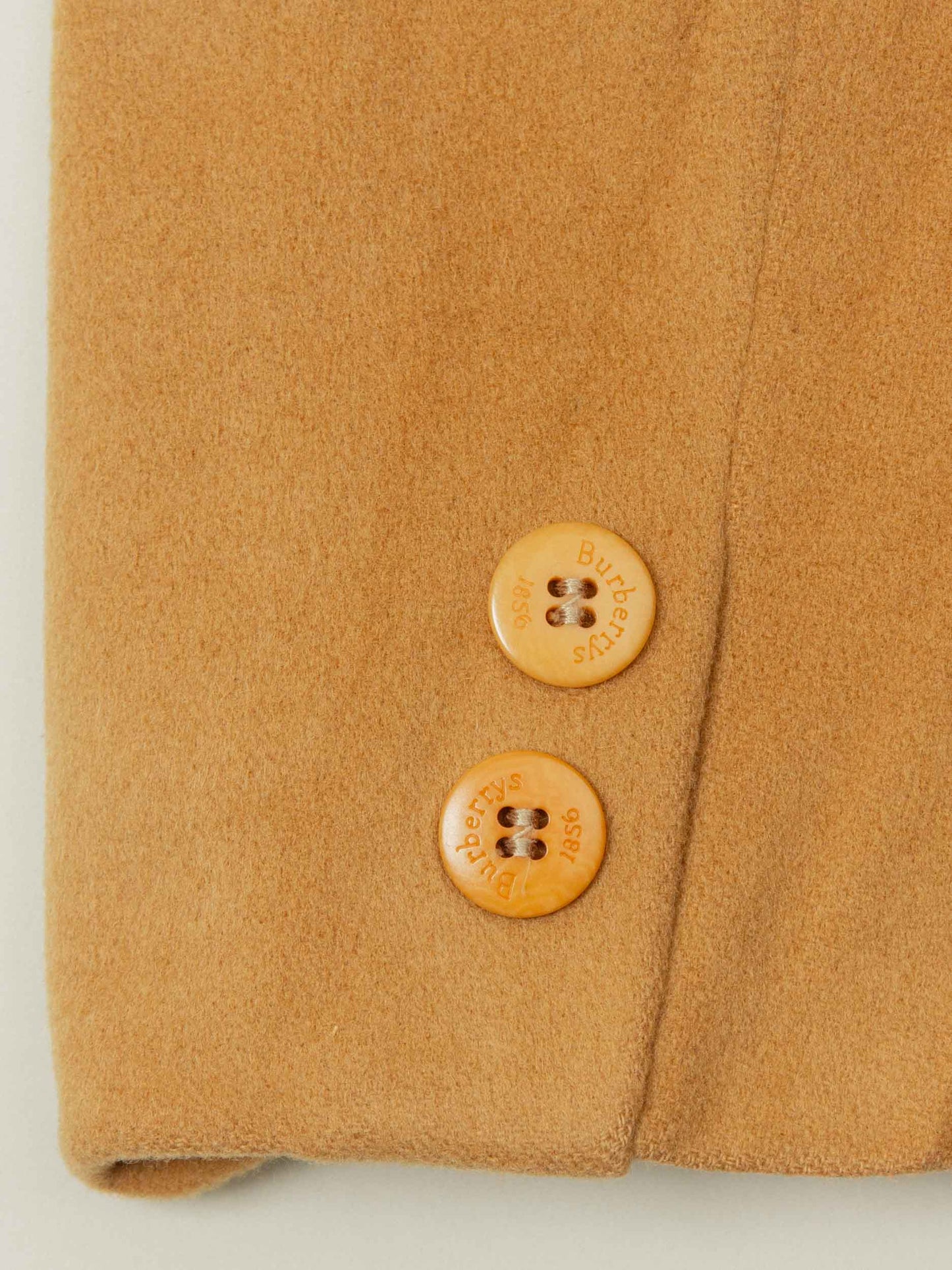 Vtg 1980s Burberry Wool Coat - Made in Spain (Women's M)