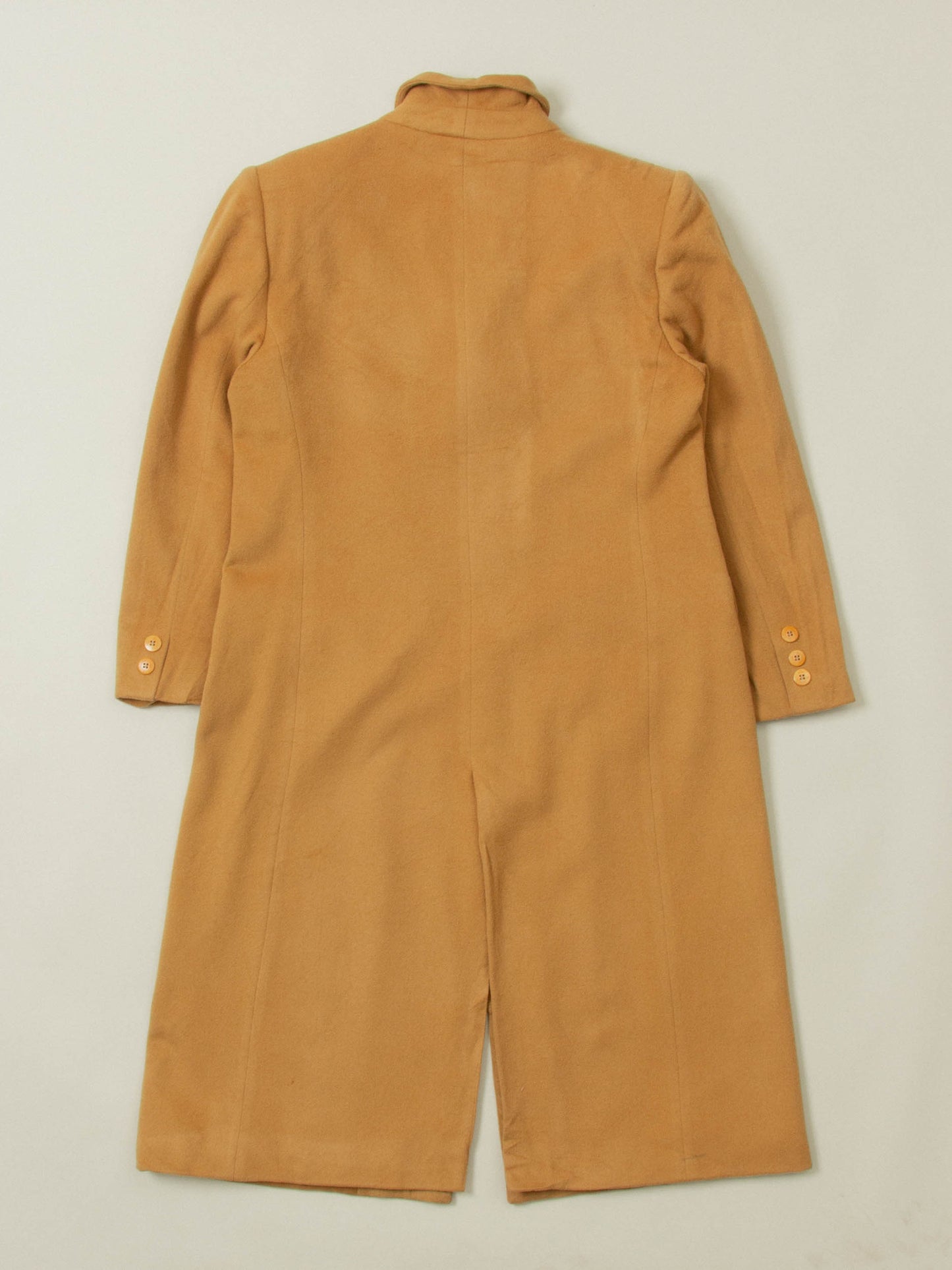 Vtg 1980s Burberry Wool Coat - Made in Spain (Women's M)