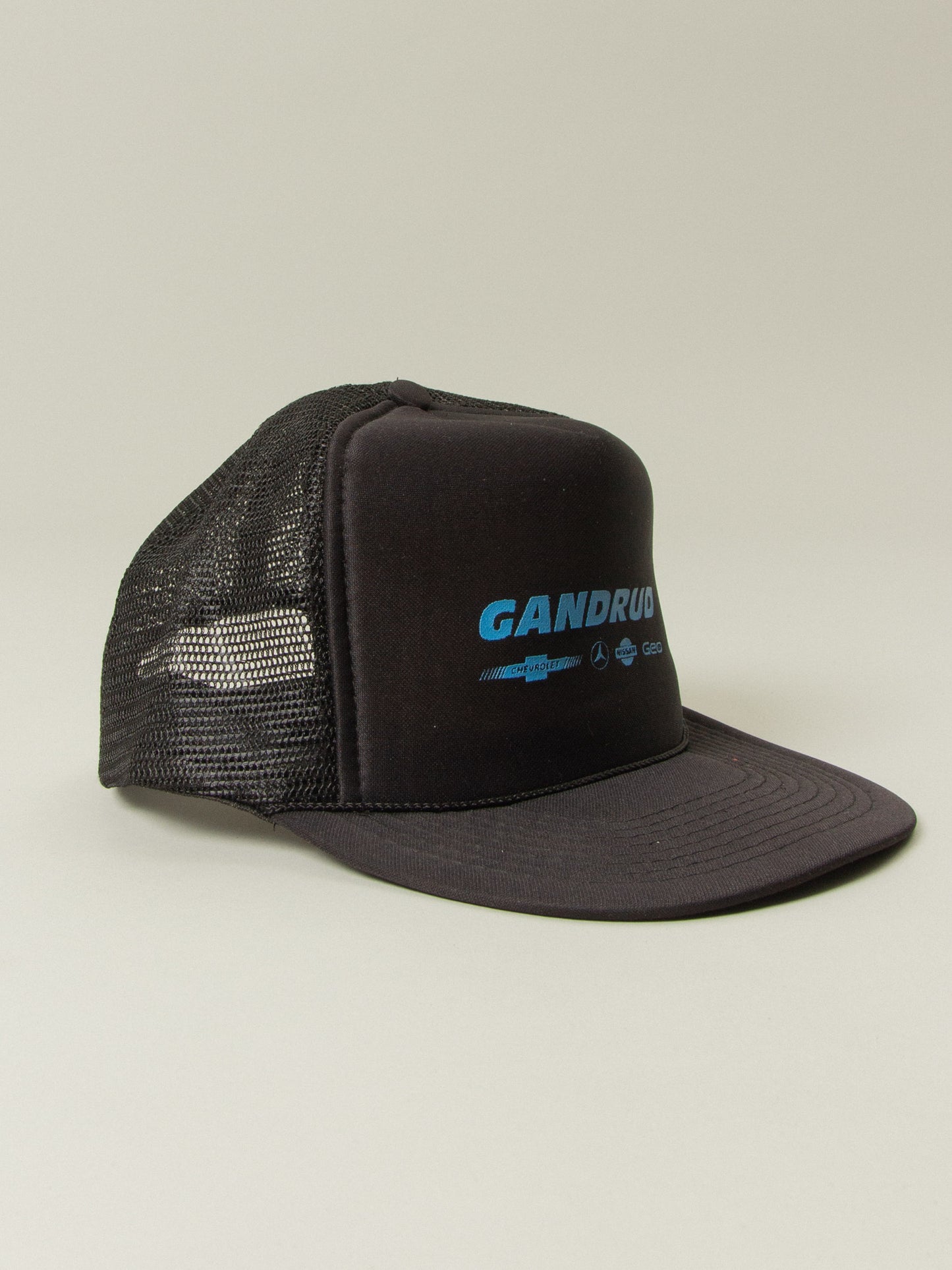 Vtg 'Gandrud Car Dealer' Trucker Cap