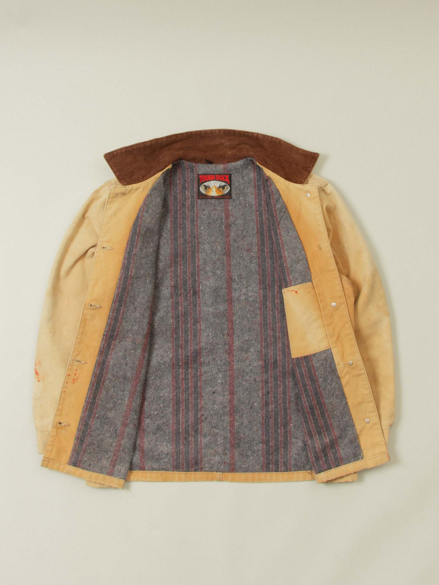 Vtg 1980s Tough Duck Chore Jacket – Made in Canada (Women's L)