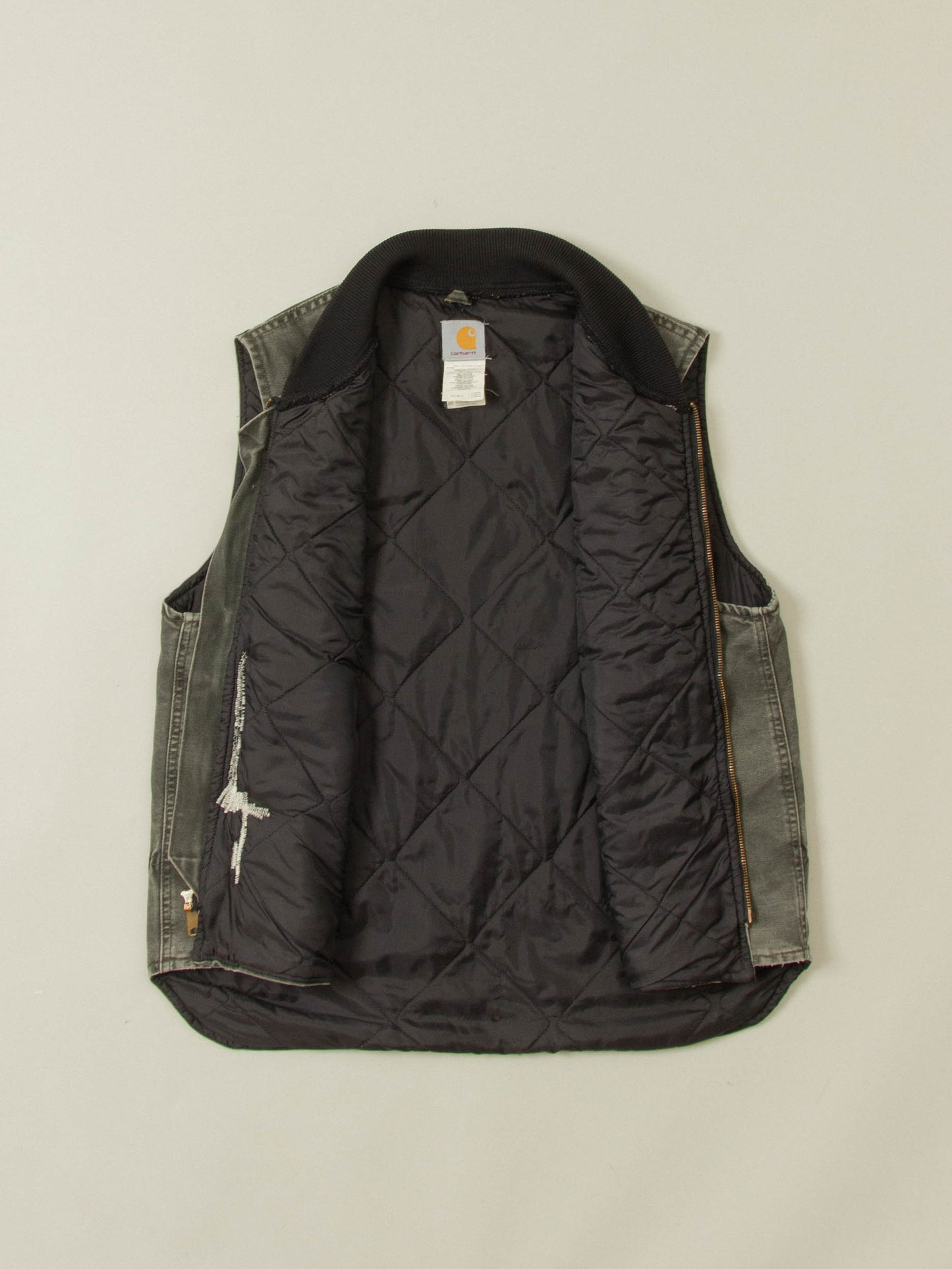 Vtg Carhartt Arctic Work Vest – Made in USA (L)