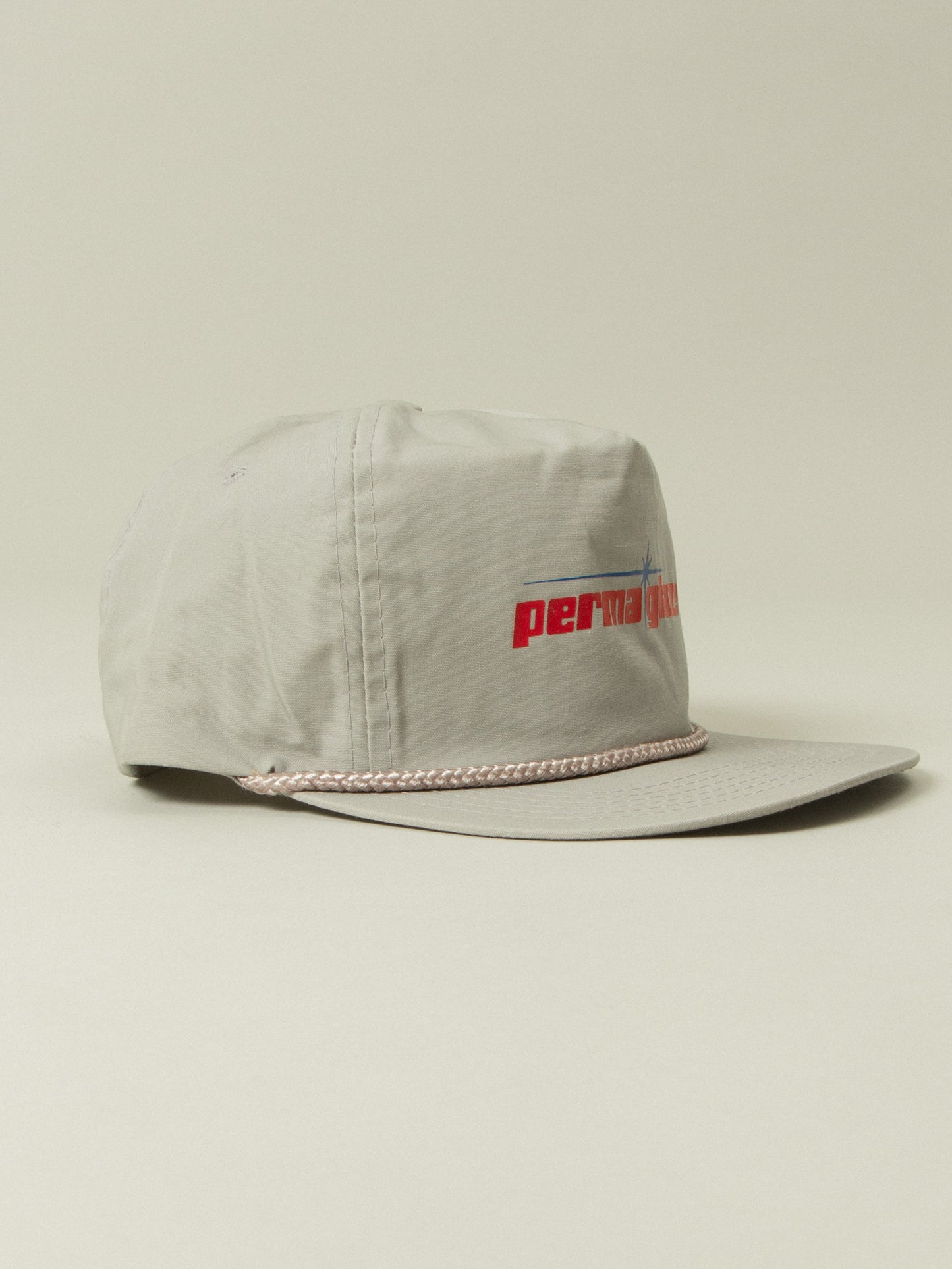 Vtg 'Perma Glaze' Snapback Cap