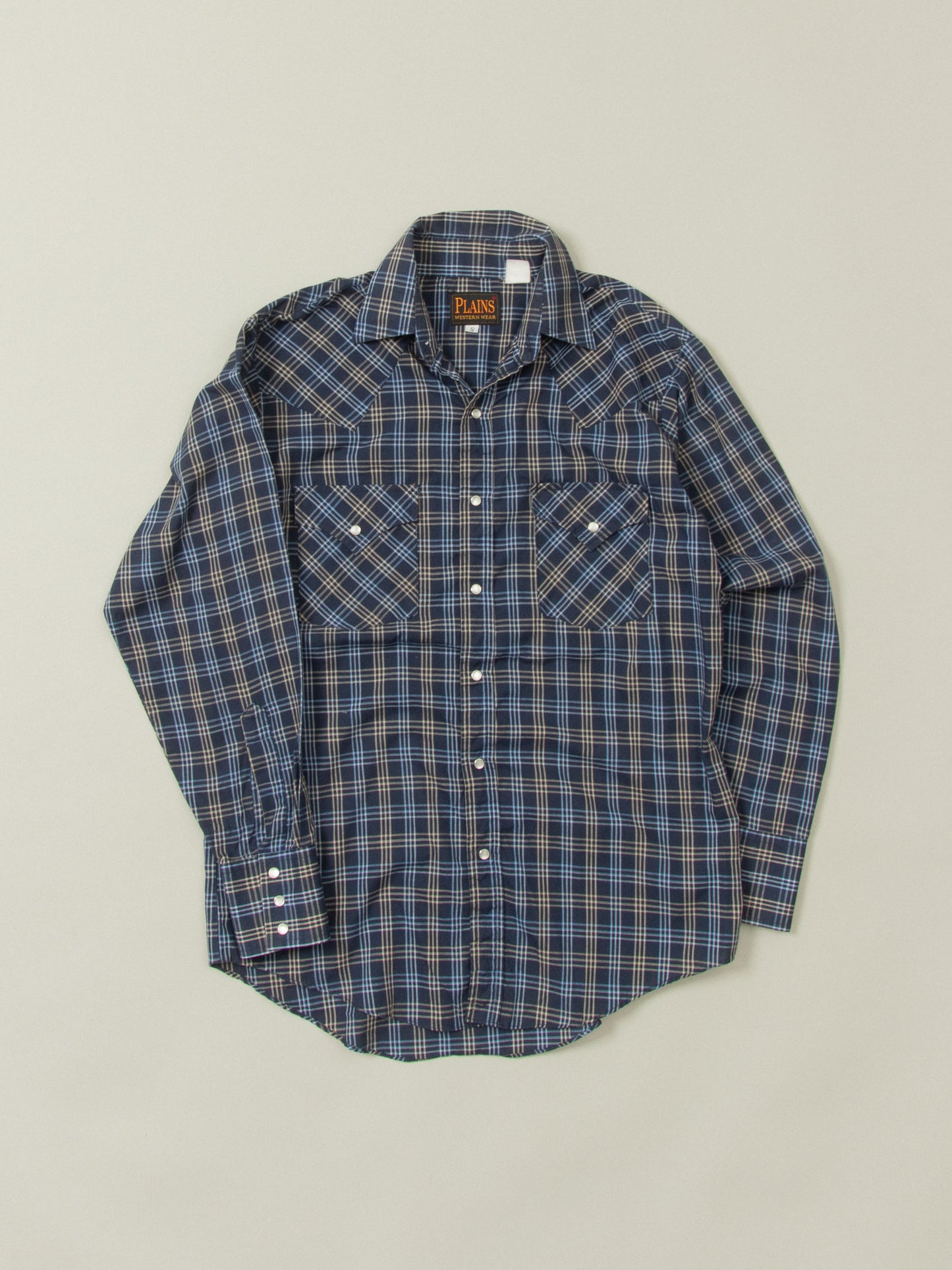 Vtg 1980s Plains Western Shirt (S)