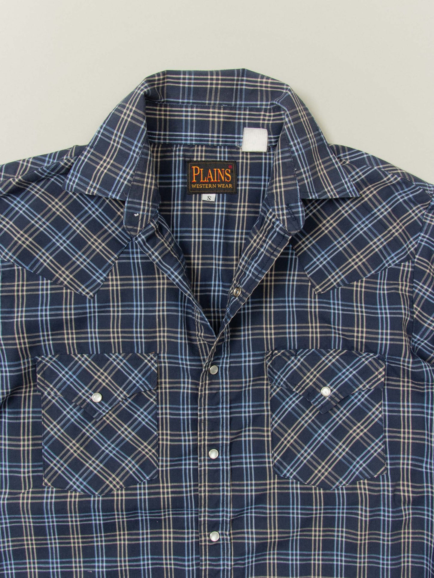 Vtg 1980s Plains Western Shirt (S)