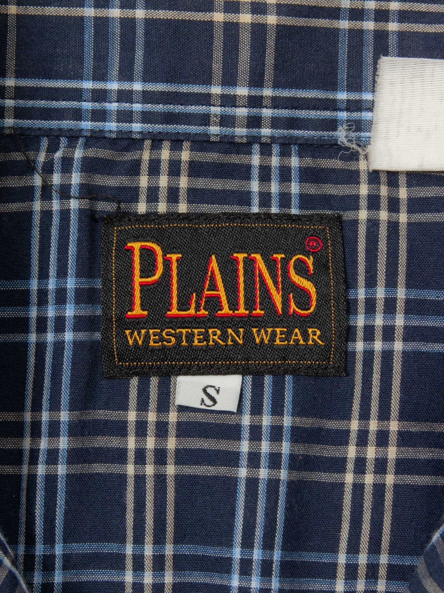 Vtg 1980s Plains Western Shirt (S)