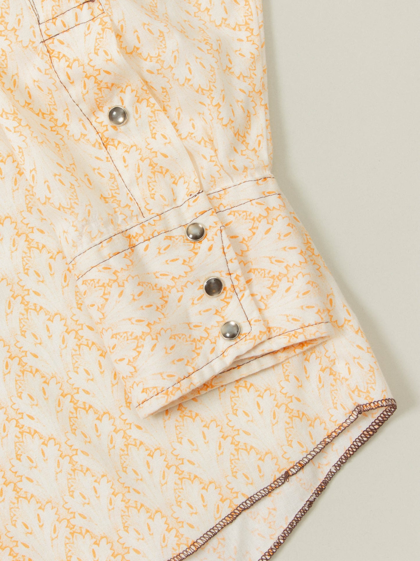 Vtg 1970s Western Shirt (L)