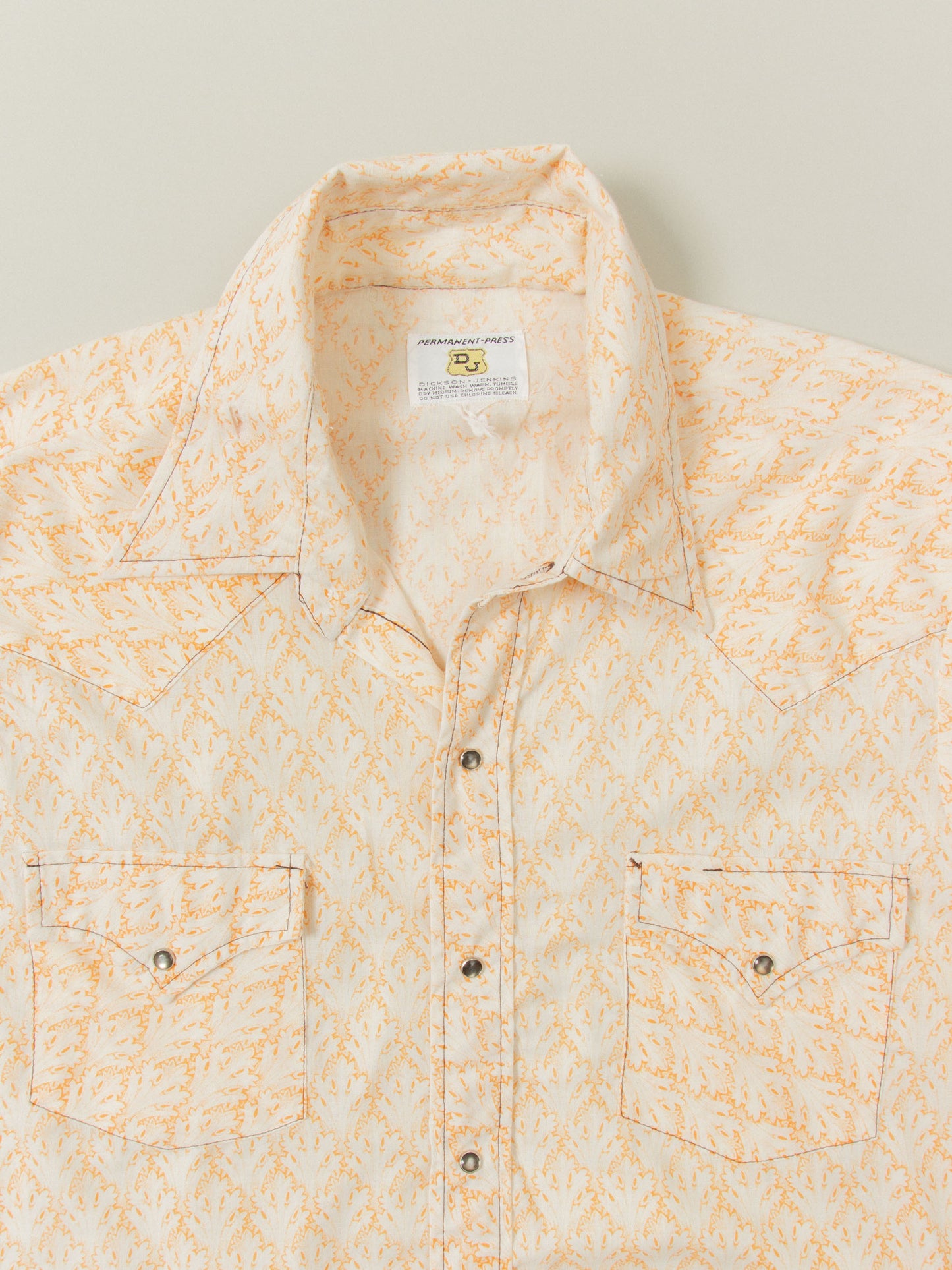 Vtg 1970s Western Shirt (L)