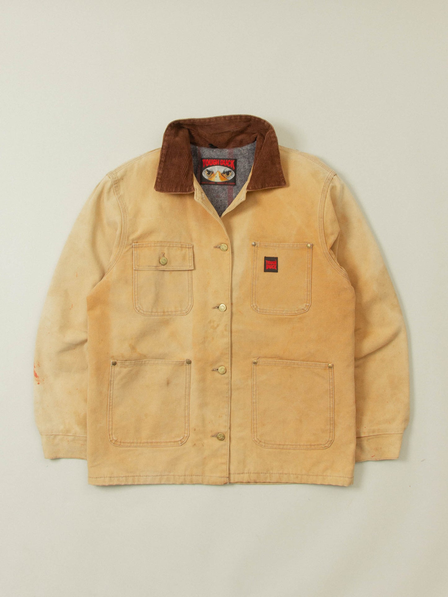 Vtg 1980s Tough Duck Chore Jacket – Made in Canada (Women's L)