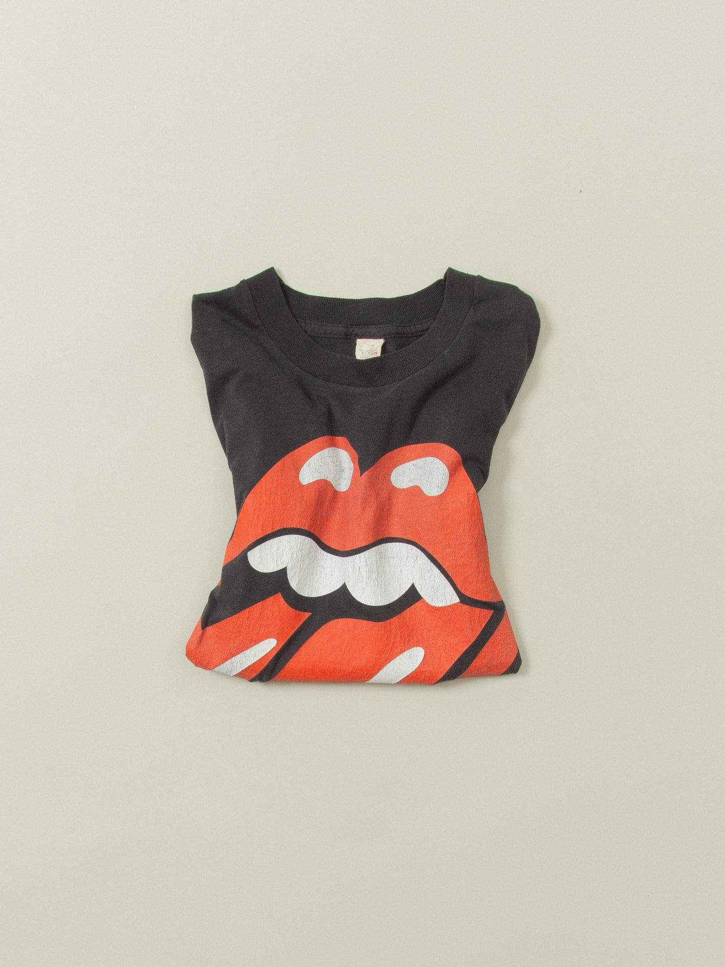 Vtg 1989 Rolling Stones Canada Tour Single Stitch Tee (M)