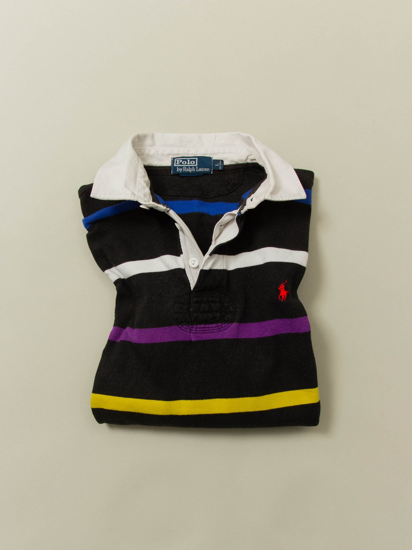 Vtg 1990s Ralph Lauren Rugby Shirt (M/L)