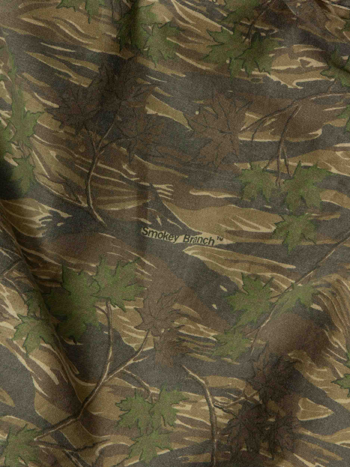 Vtg 1990s BDU Hunting Camo Overshirt – Made in USA (XL)
