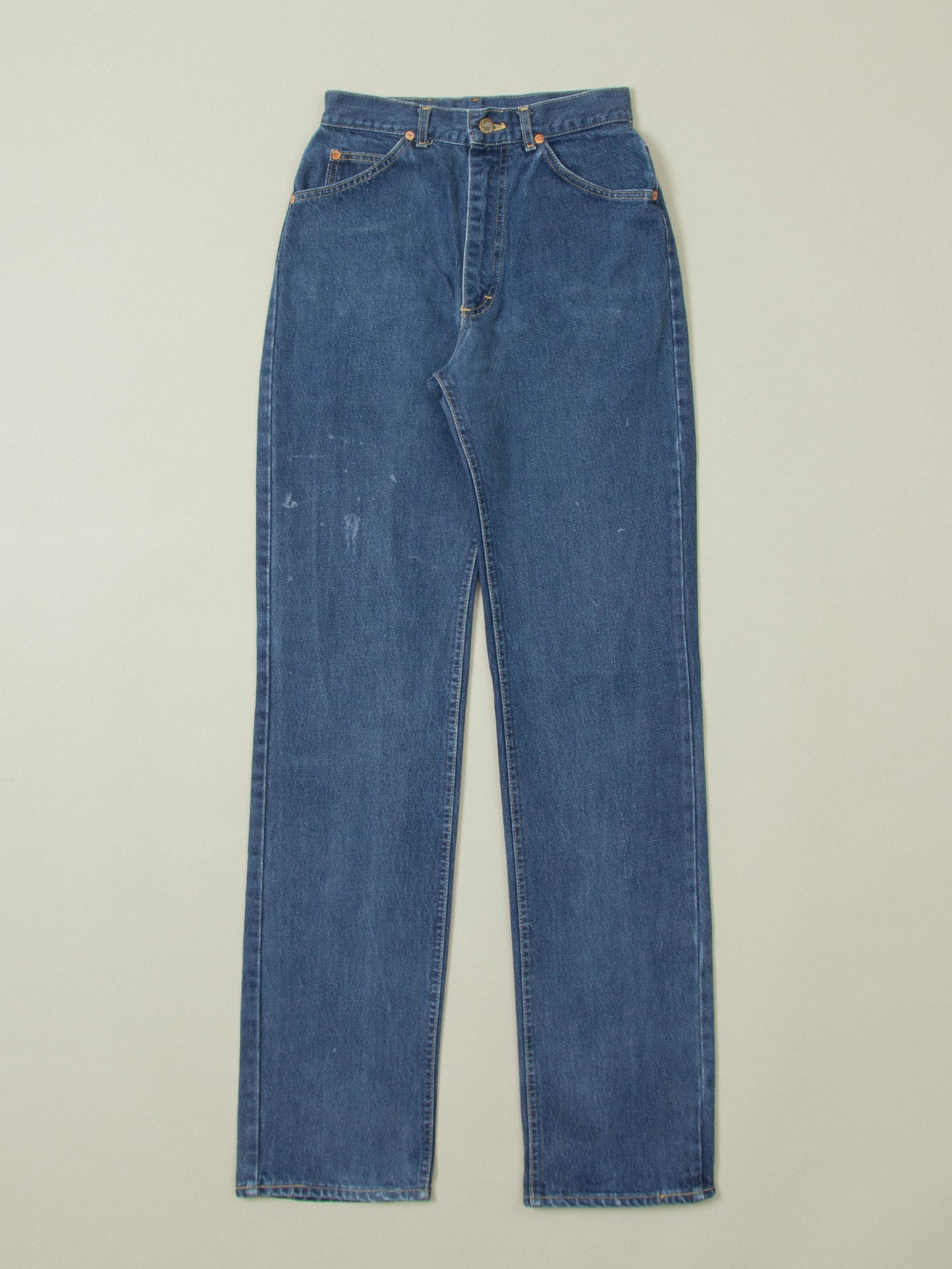 Vtg 1980s Lee Riders Jeans - Made in USA (25x34)
