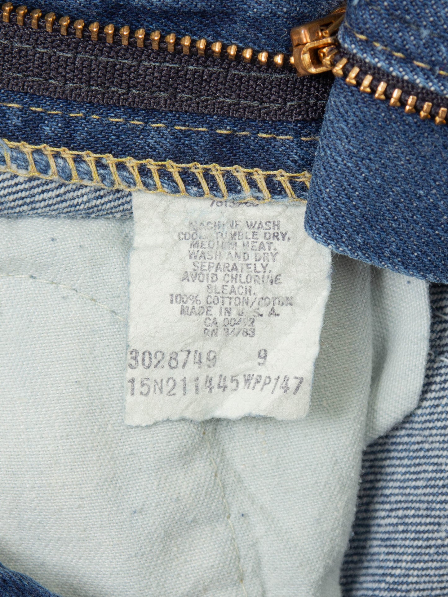 Vtg 1980s Lee Riders Jeans - Made in USA (25x34)