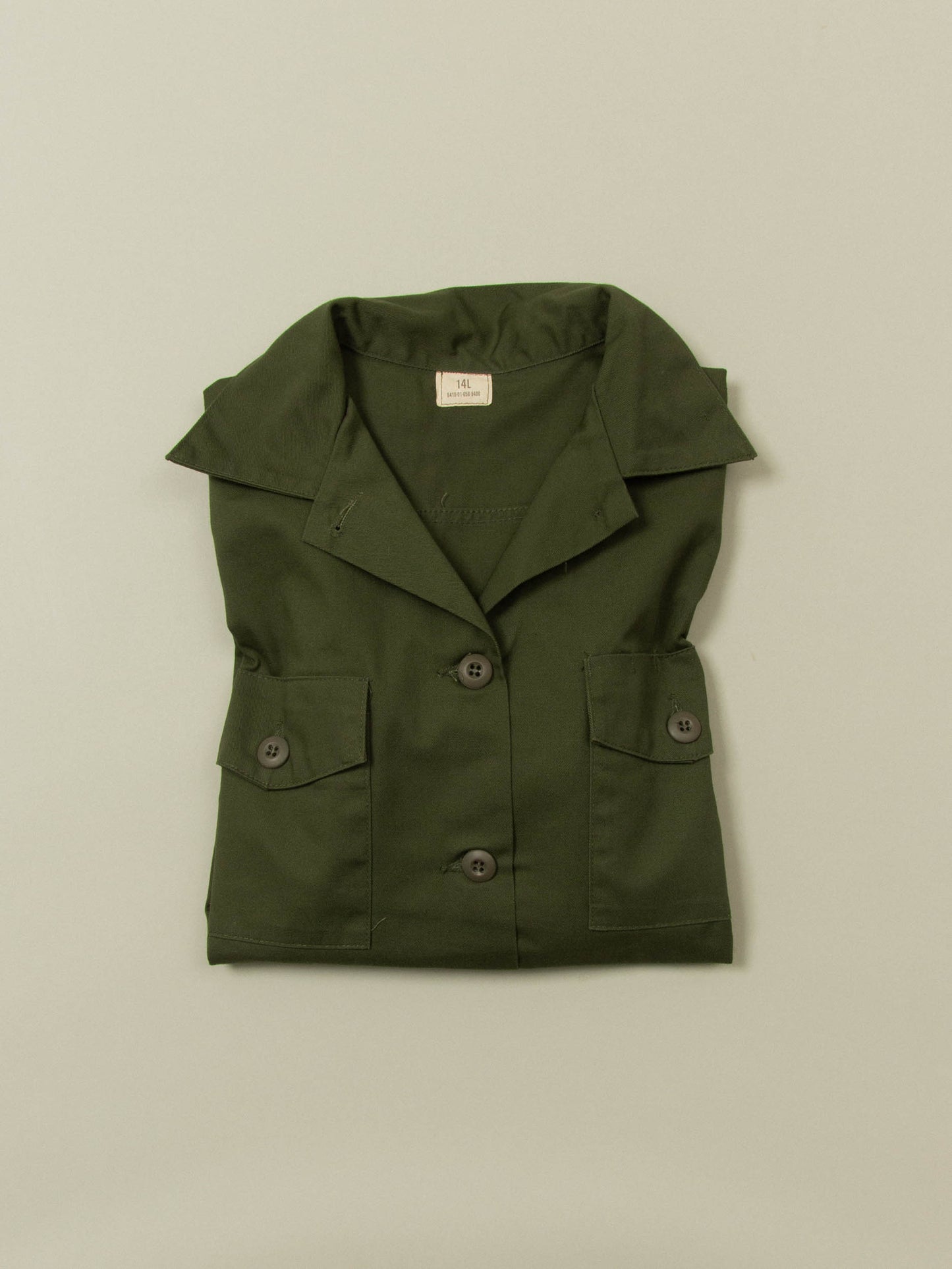 Deadstock US Army OG-507 Women's Fatigue Shirt