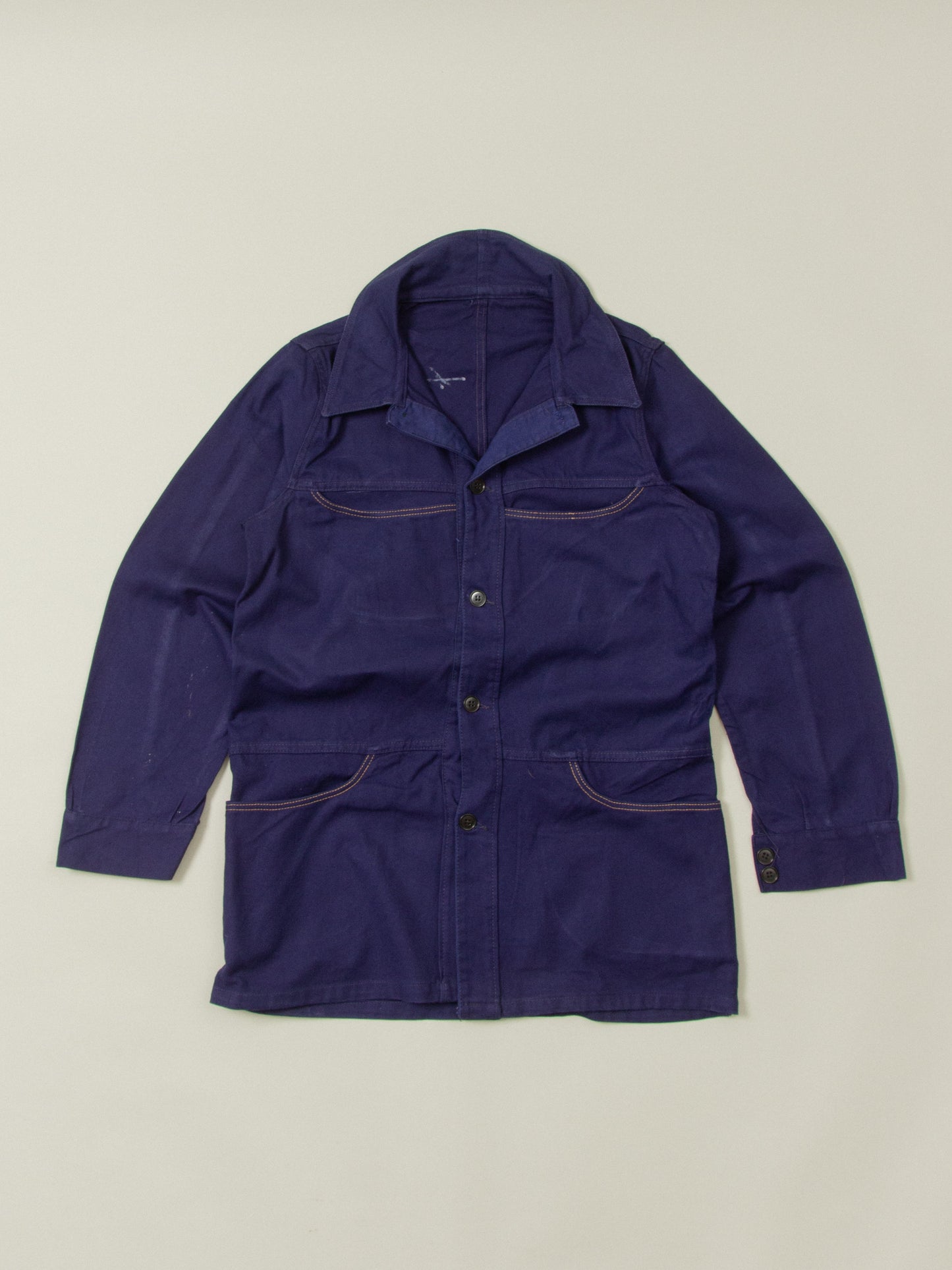 Vtg 1970s Workwear Chore Jacket (S/M)