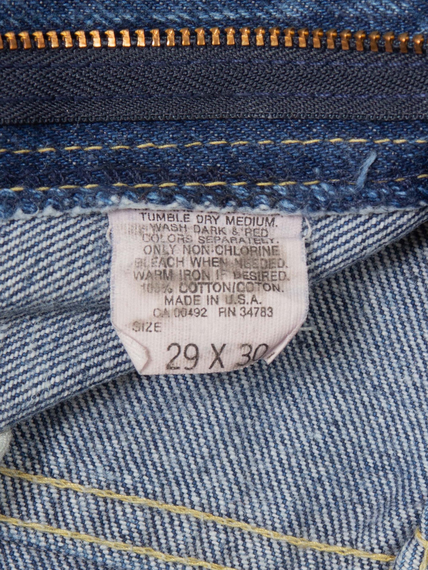 Vtg 1980s Lee Riders Jeans - Made in USA (27x29)