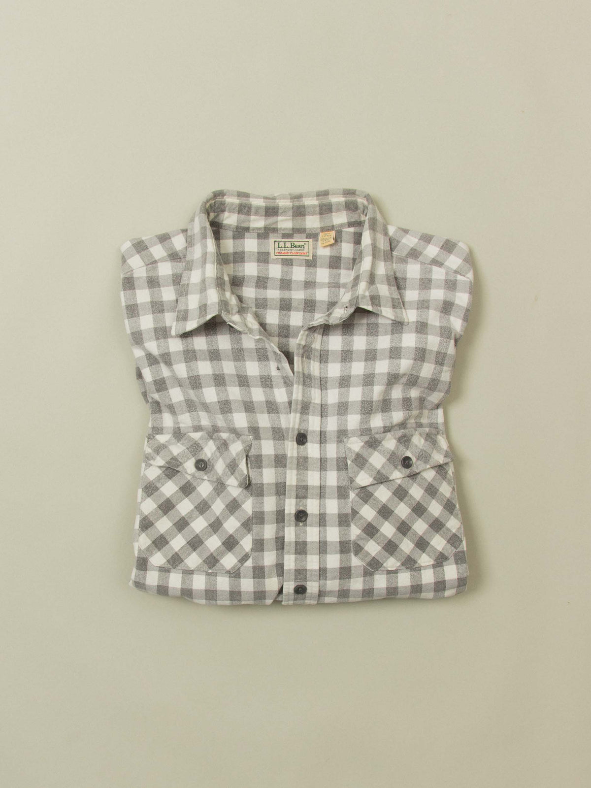 Vtg 1980s L.L. Bean Checkered Shirt – Made in USA (XXL)