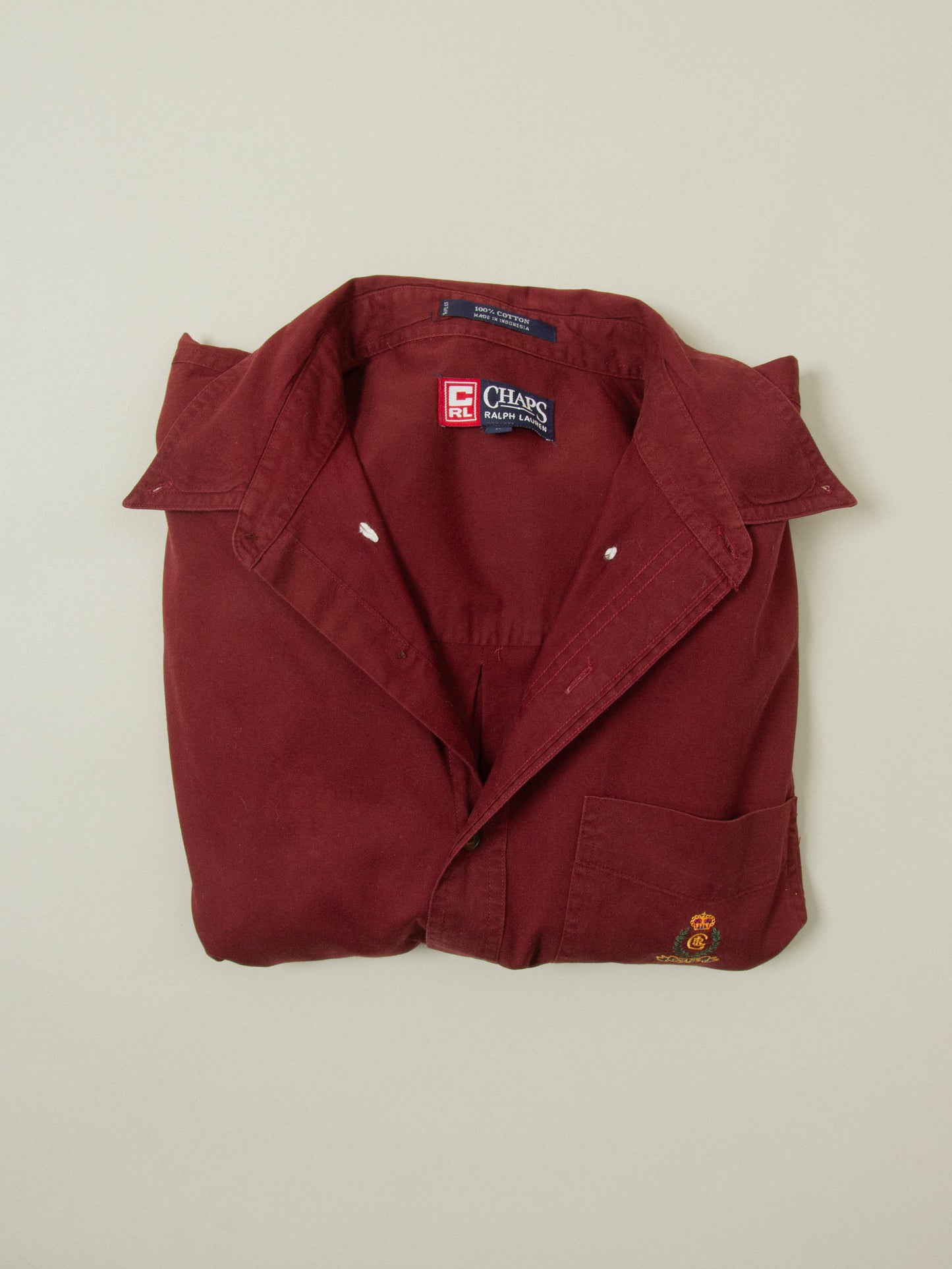 Vtg 1990s Chaps Ralph Lauren Shirt (XL)